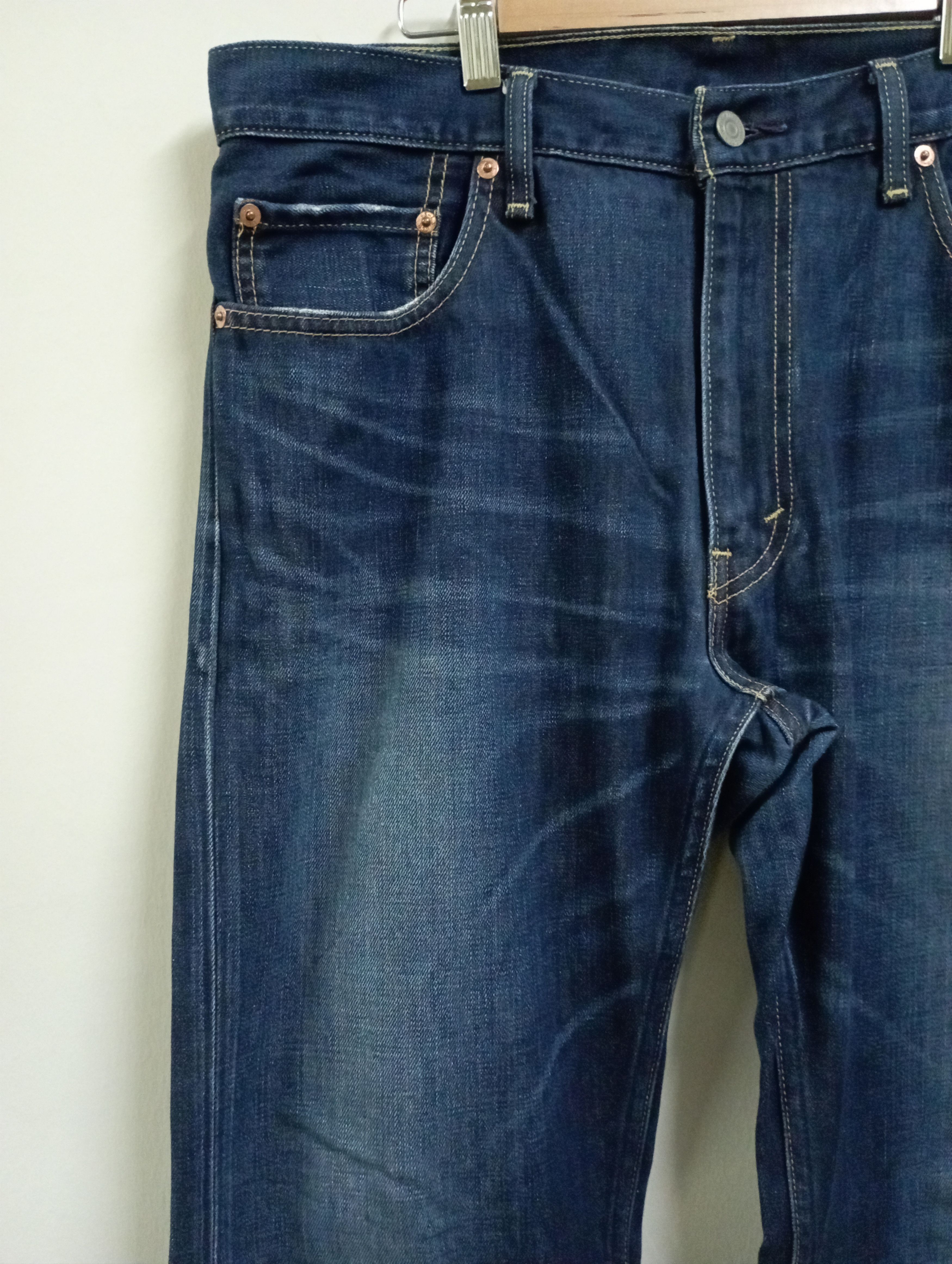 Levi's Vintage Levi's 505 Stone Wash Jeans Size US 34 / EU 50 - 7 Thumbnail