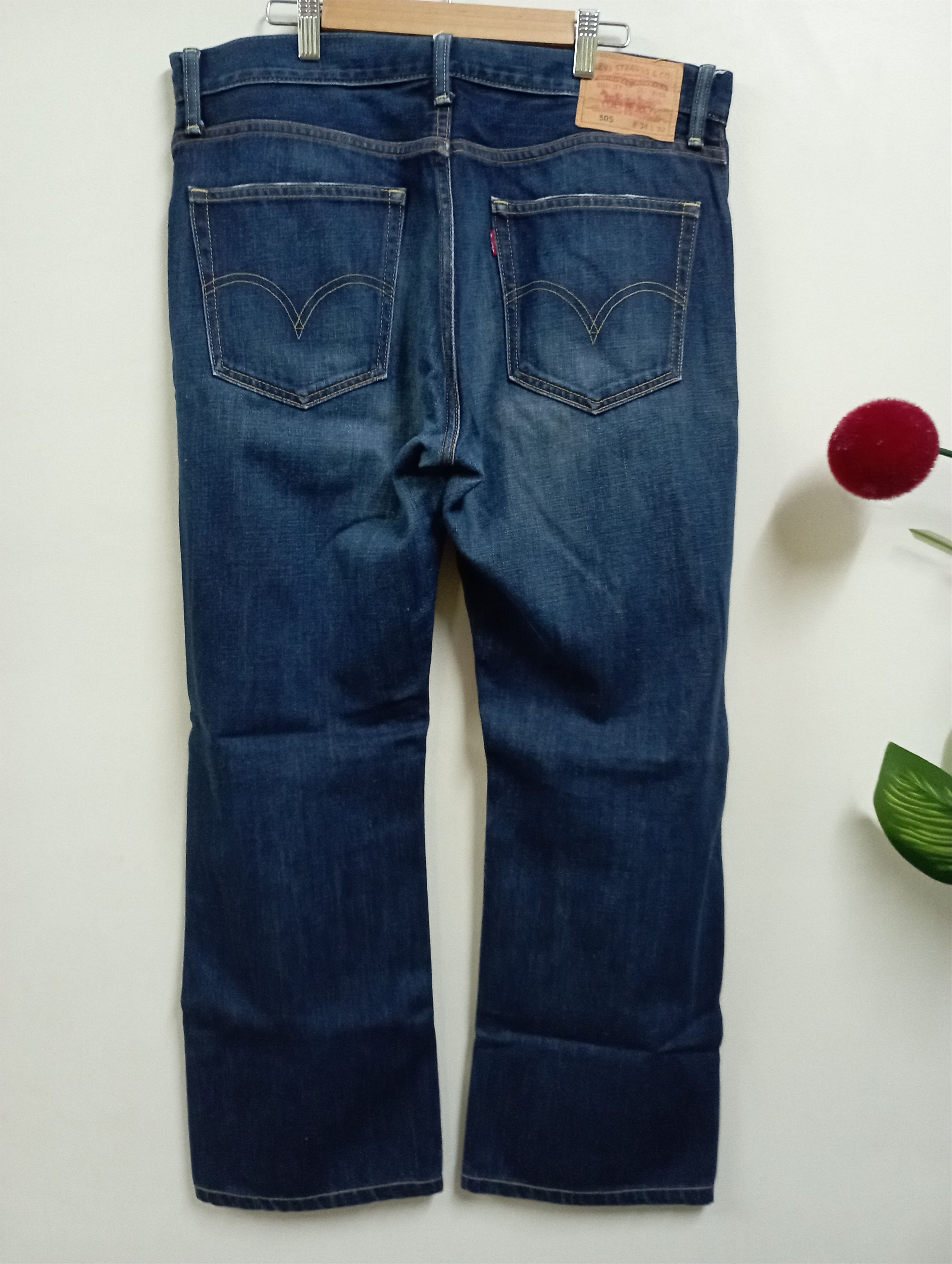Levi's Vintage Levi's 505 Stone Wash Jeans Size US 34 / EU 50 - 2 Thumbnail
