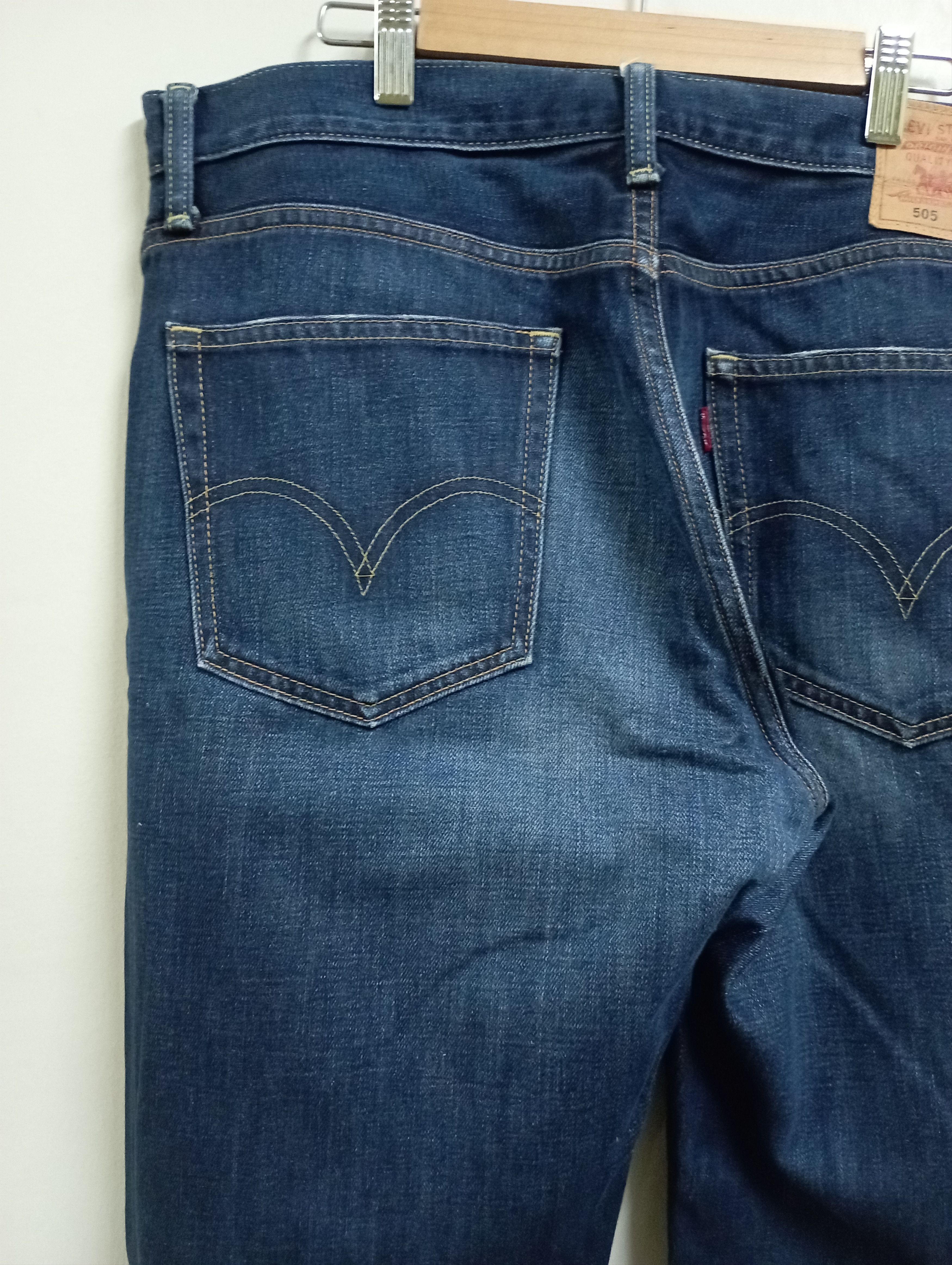 Levi's Vintage Levi's 505 Stone Wash Jeans Size US 34 / EU 50 - 15 Thumbnail