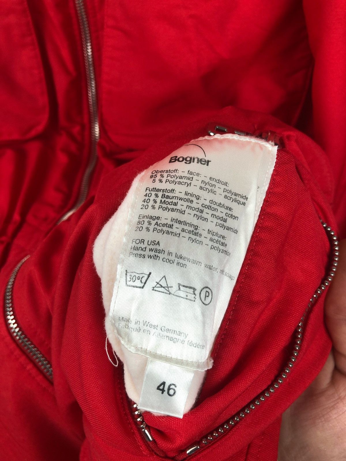 Bogner × Vintage Vintage Rare Bogner snow ski suit made in West Garmany Sz S Size US S / EU 44-46 / 1 - 4 Thumbnail