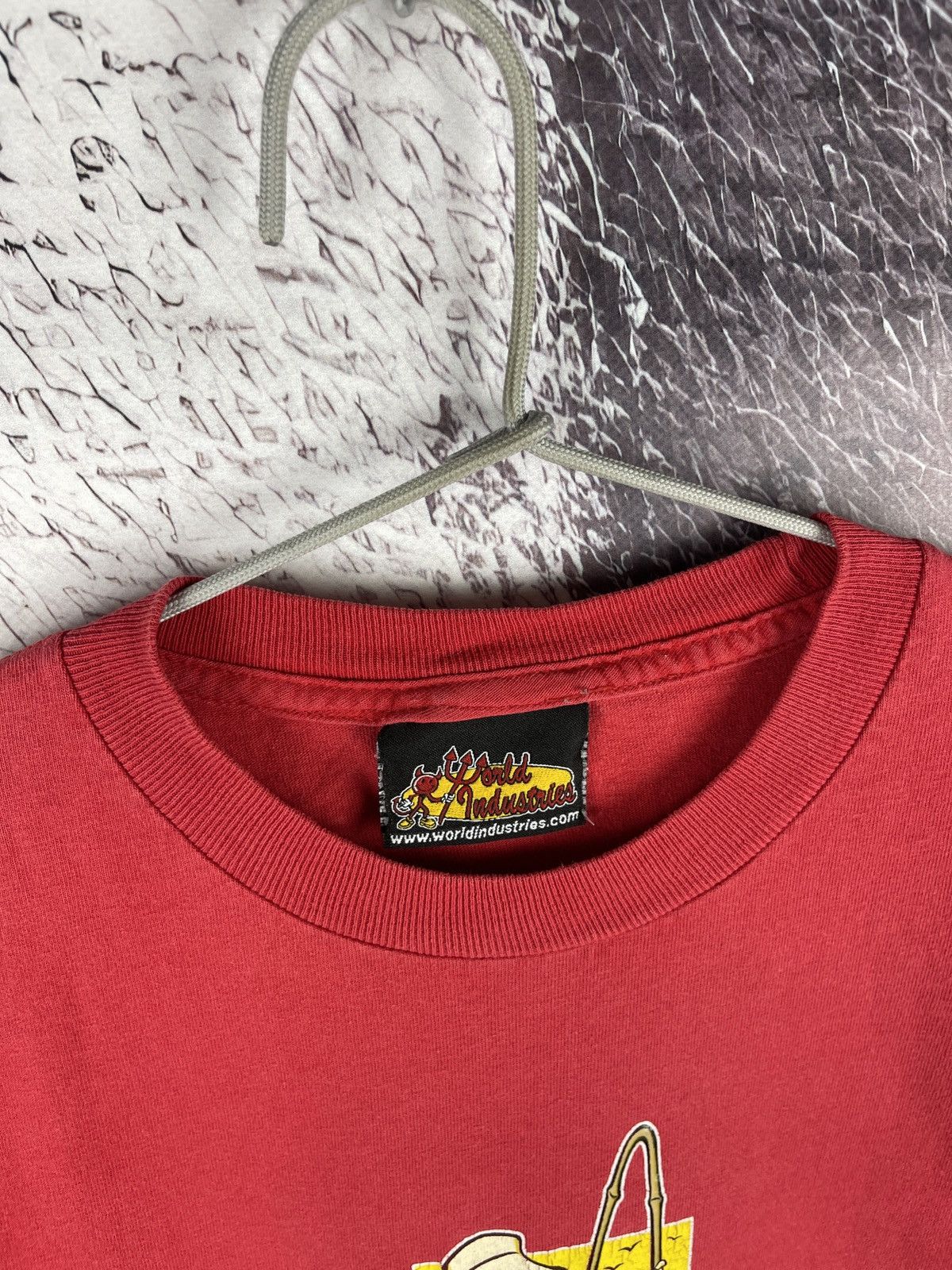 Hook-Ups World Industries vintage 90s skateboard tee shirt rare Size US XS / EU 42 / 0 - 7 Thumbnail