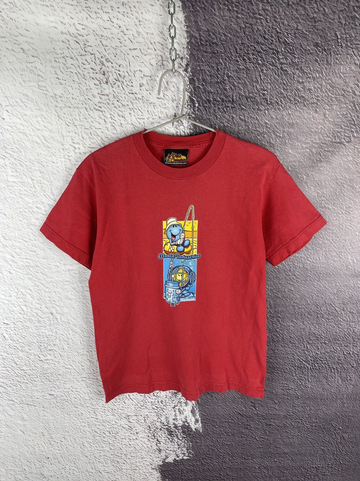 Hook-Ups World Industries vintage 90s skateboard tee shirt rare Size US XS / EU 42 / 0 - 1 Thumbnail