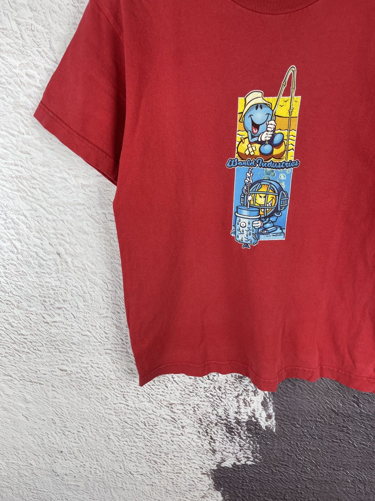 Hook-Ups World Industries vintage 90s skateboard tee shirt rare Size US XS / EU 42 / 0 - 3 Thumbnail