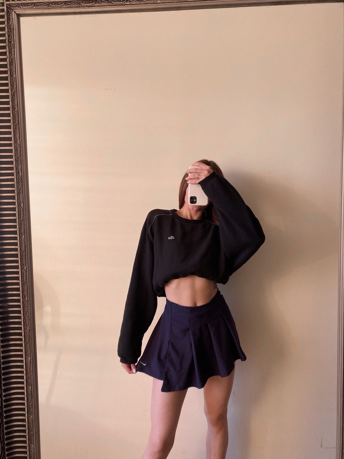 Nike × Vintage Nike dri-fit Vintage tennis mini skirt Size 32" / US 10 / IT 46 - 3 Thumbnail