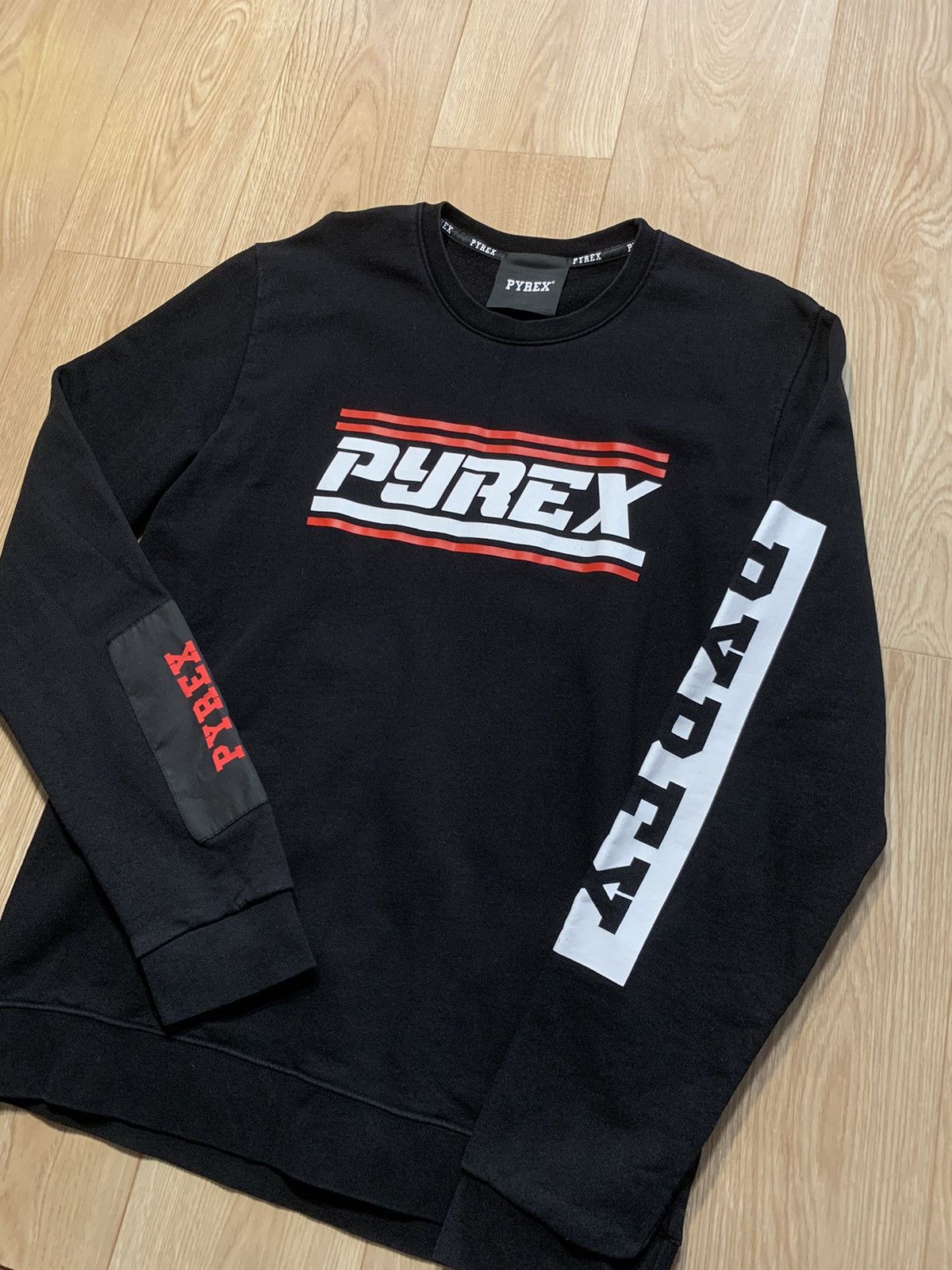 Japanese Brand Pyrex Japanese Style Multilogo Sweatshirt Size US XXL / EU 58 / 5 - 2 Thumbnail