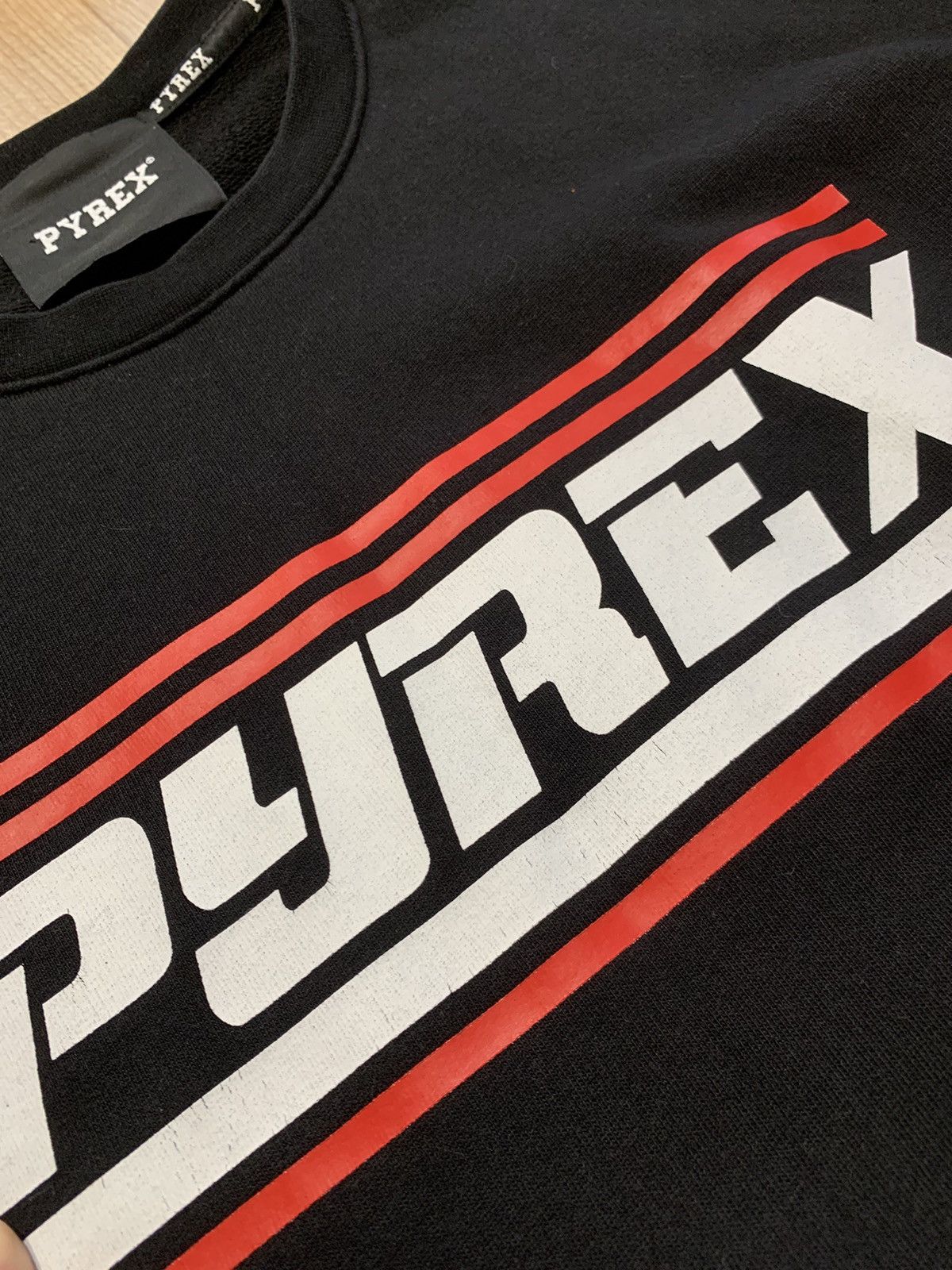 Japanese Brand Pyrex Japanese Style Multilogo Sweatshirt Size US XXL / EU 58 / 5 - 6 Thumbnail