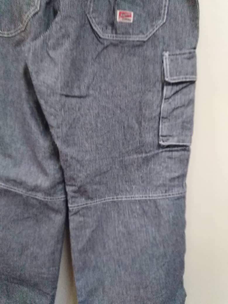 Sugar Cane Vintage Japan Cargo Carpenter Pant Hickory Stripe Dogman Size US 33 - 16 Thumbnail