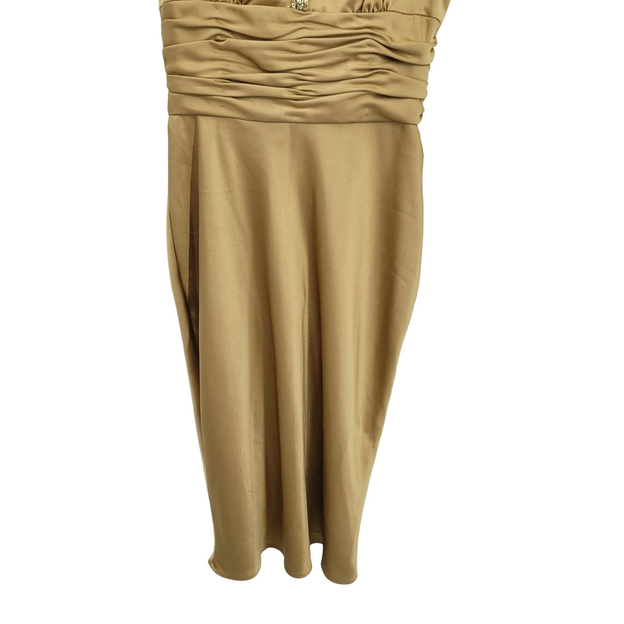slim fit dress slacks Donna Morgan Shani Pleated Dress – Trendy Twist Boutique main image 1