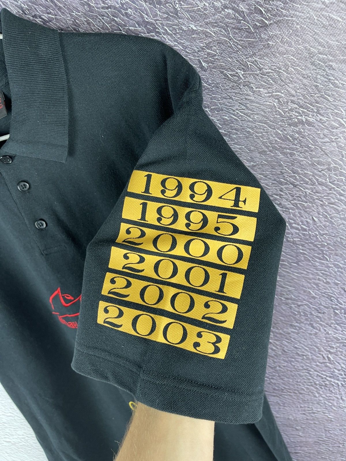 Formula 1 Vintage Racing polo Ferrari Michael Schumacher champion 2003 Size US XL / EU 56 / 4 - 7 Thumbnail