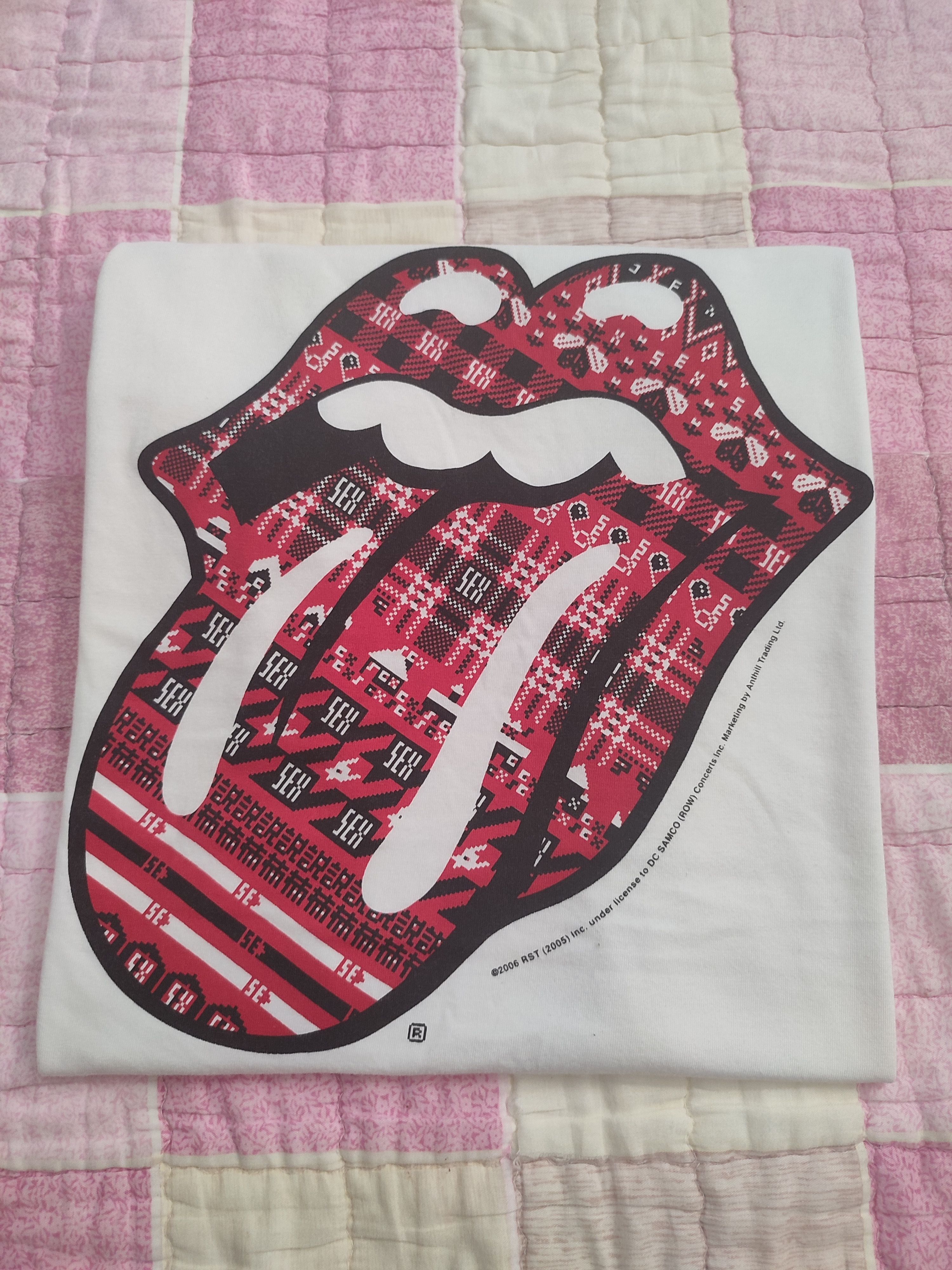 Band Tees × The Rolling Stones × Vintage Vintage The Rolling Stones 2006 T-Shirt Size US M / EU 48-50 / 2 - 9 Thumbnail