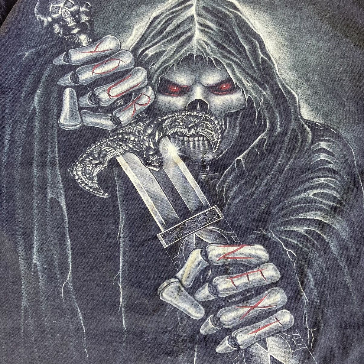 20471120 × Hysteric Glamour × Vintage True Vintage Y2K Adult Horror Death Face Skeleton Your Next Size US L / EU 52-54 / 3 - 2 Thumbnail