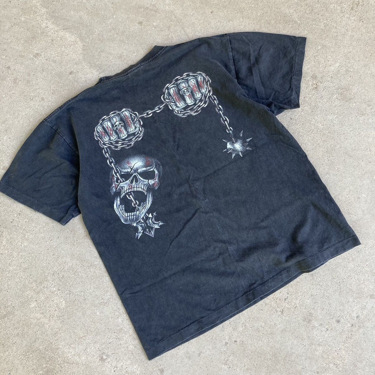 20471120 × Hysteric Glamour × Vintage True Vintage Y2K Adult Horror Death Face Skeleton Your Next Size US L / EU 52-54 / 3 - 3 Thumbnail