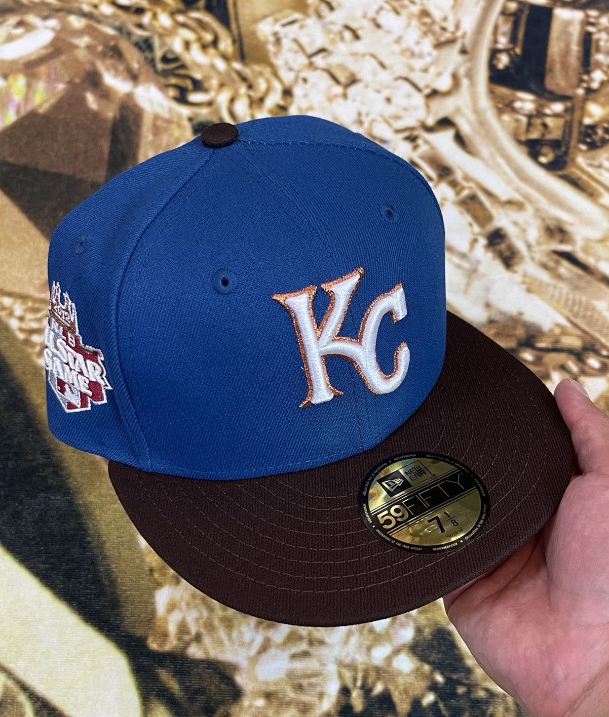 MLB × New Era RahnnifittedsXBluebrims Anim-8 pack Kansas City Royals Size ONE SIZE - 1 Thumbnail