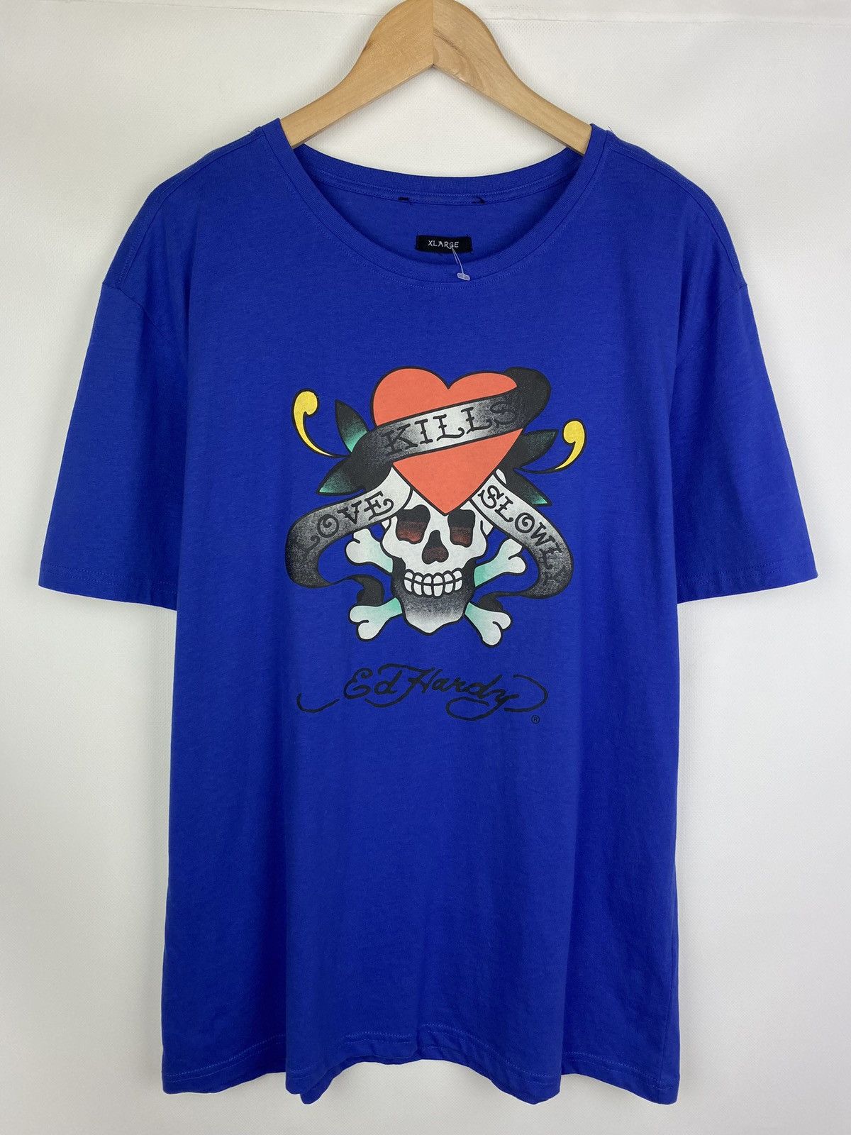 Ed Hardy Y2K Ed Hardy men’s big logo t shirt size Xl Size US XL / EU 56 / 4 - 1 Thumbnail