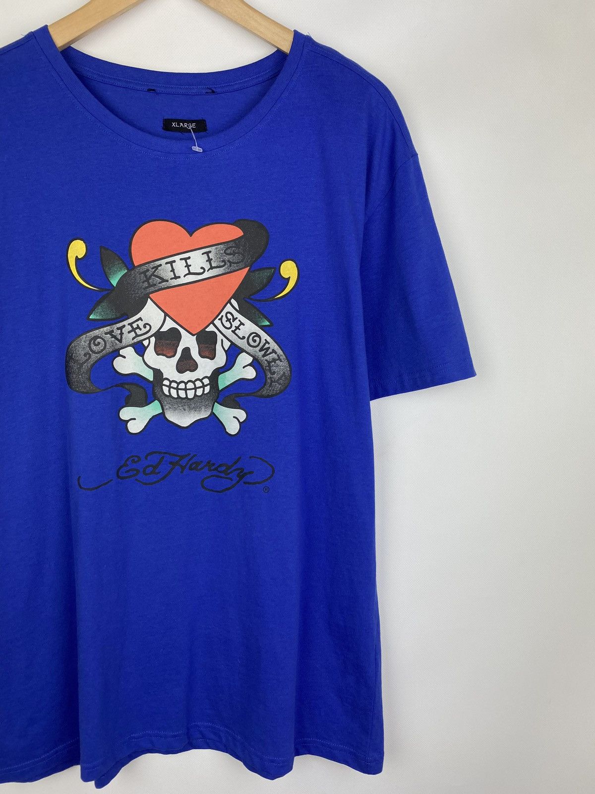 Ed Hardy Y2K Ed Hardy men’s big logo t shirt size Xl Size US XL / EU 56 / 4 - 2 Thumbnail