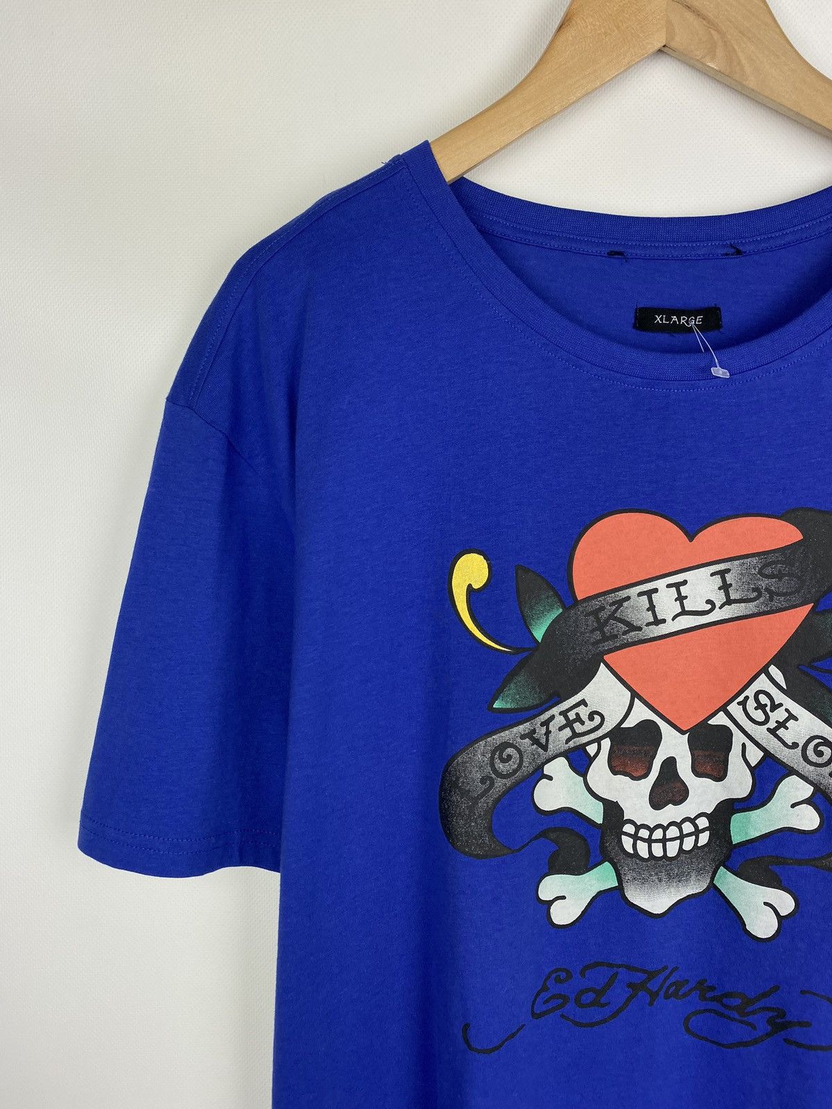 Ed Hardy Y2K Ed Hardy men’s big logo t shirt size Xl Size US XL / EU 56 / 4 - 6 Thumbnail