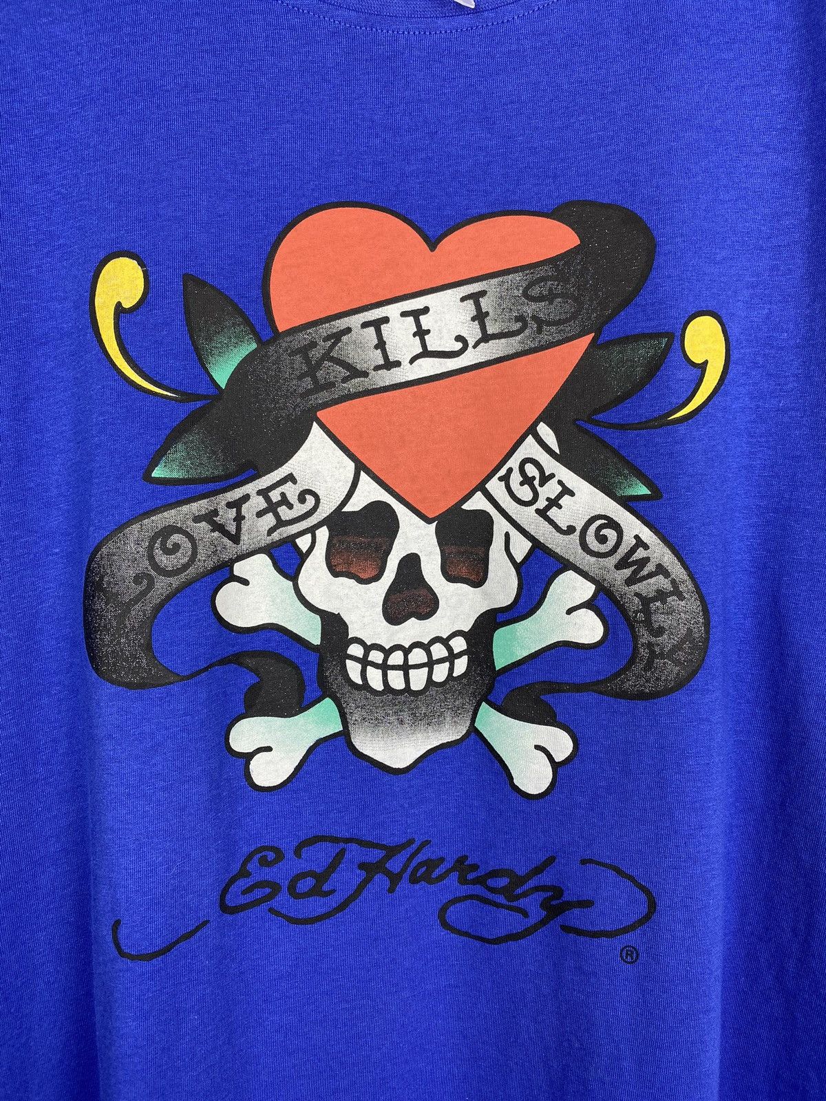 Ed Hardy Y2K Ed Hardy men’s big logo t shirt size Xl Size US XL / EU 56 / 4 - 5 Thumbnail