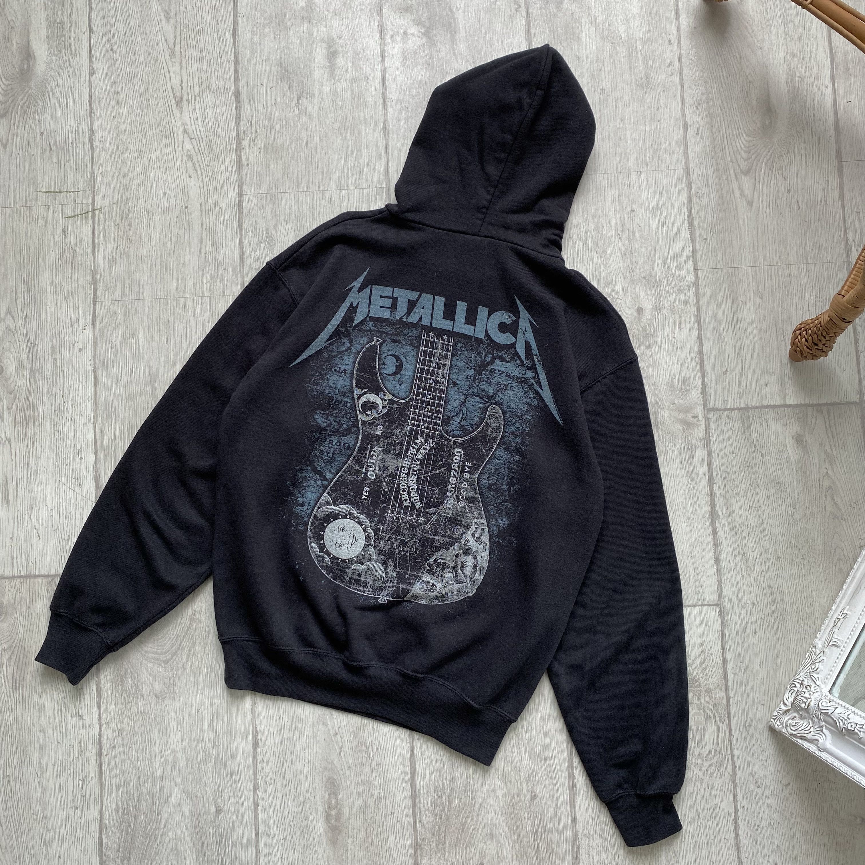 Metallica 🎸 Vintage 00s Metallica Hoodie Y2K Rock Band tees Size US S / EU 44-46 / 1 - 3 Thumbnail