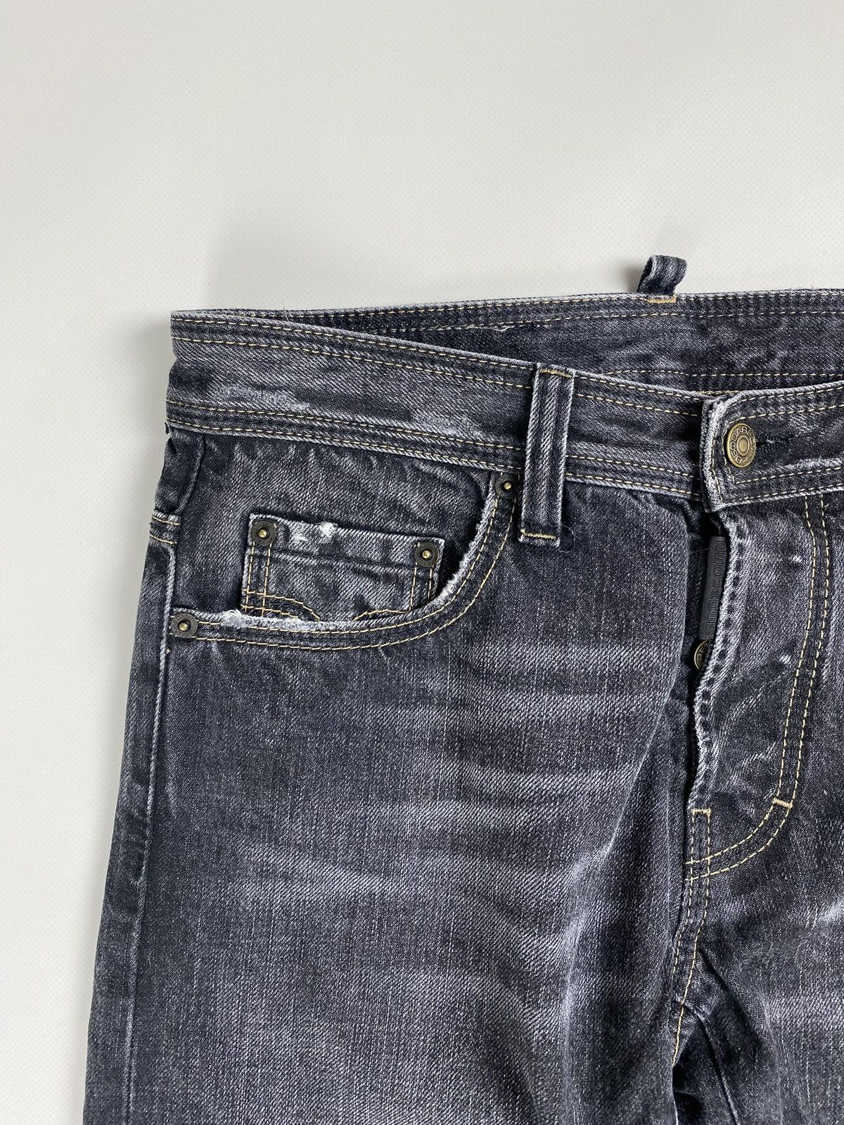 Dsquared2 Dsquared 2 men’s vintage selvedge denim jeans size 44 Size US 32 / EU 48 - 9 Thumbnail