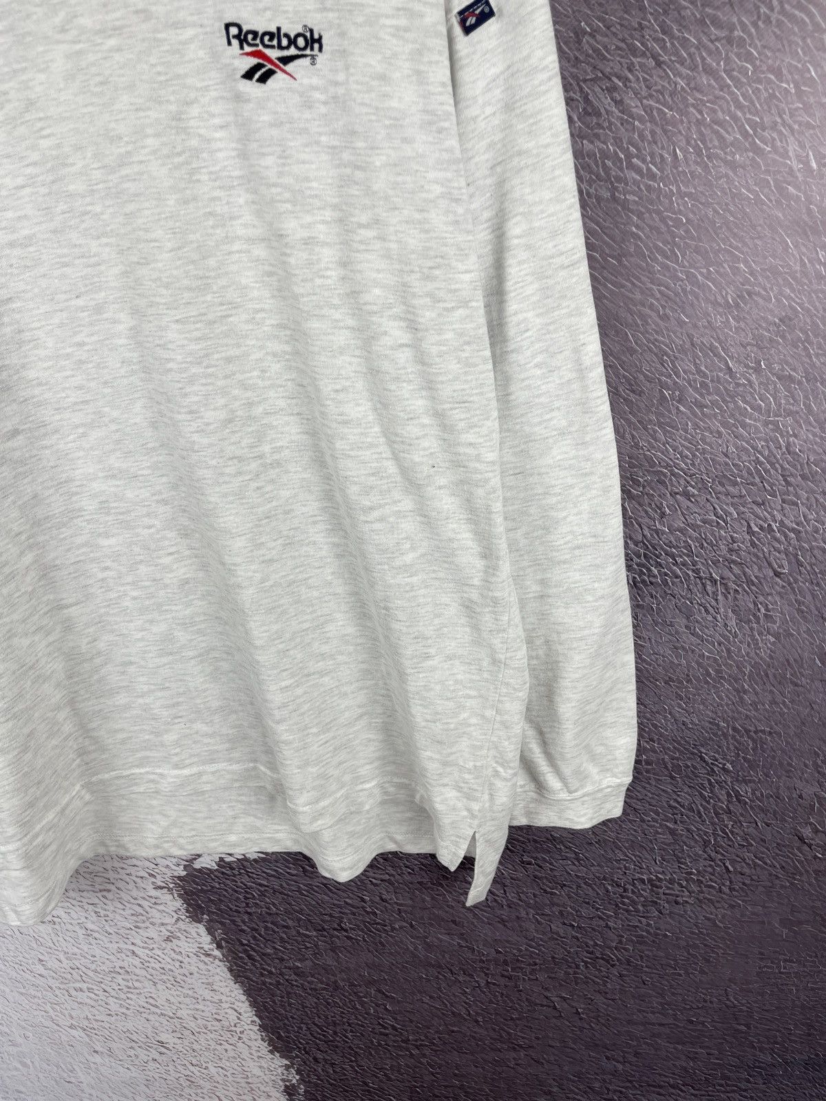 Reebok Reebok vintage 90s turtleneck long sleeve tee shirt logo Size US XL / EU 56 / 4 - 5 Thumbnail
