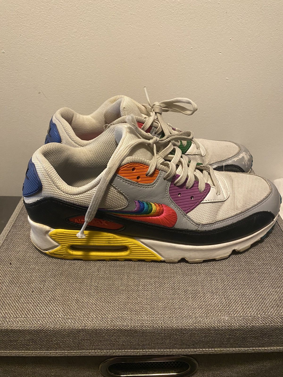 nike air max 90 be true mens