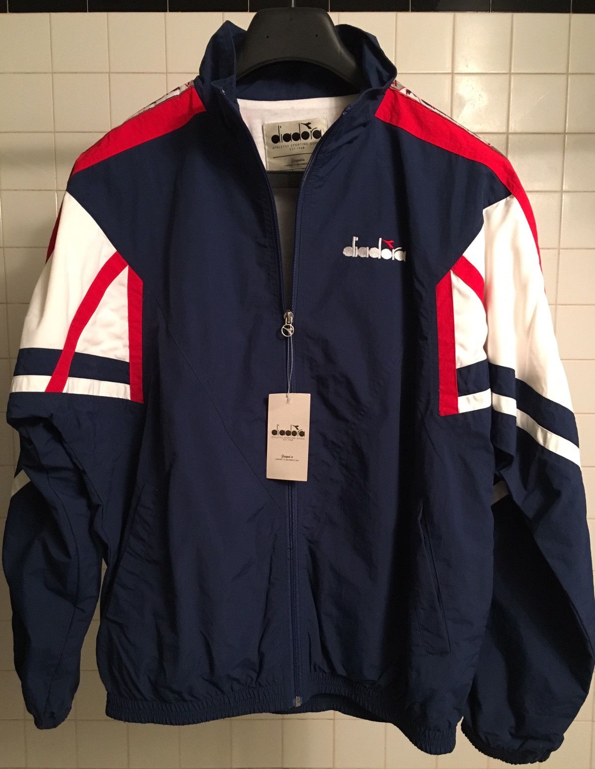 NEW Navy/Red/White Track Jacket