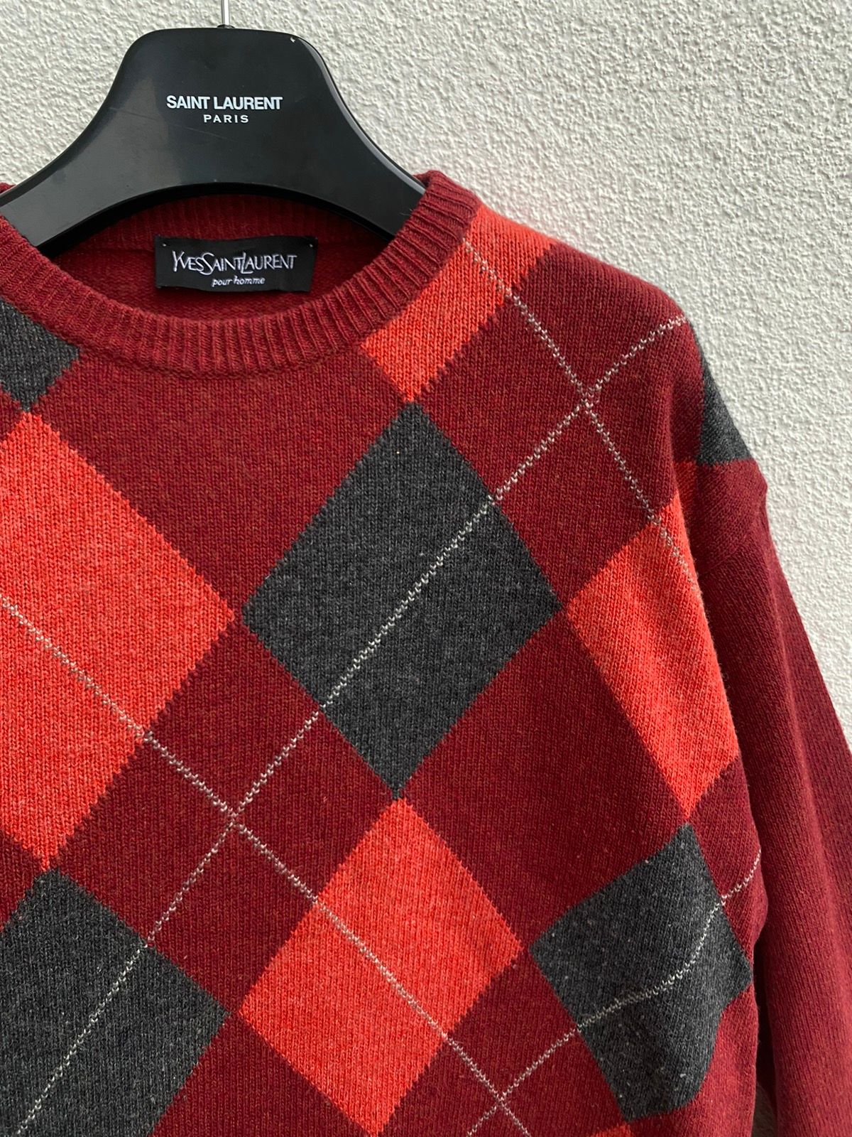 Vintage 🇮🇹italy 90’s YSL Sweater Wool Knit Soft Size US L / EU 52-54 / 3 - 1 Preview