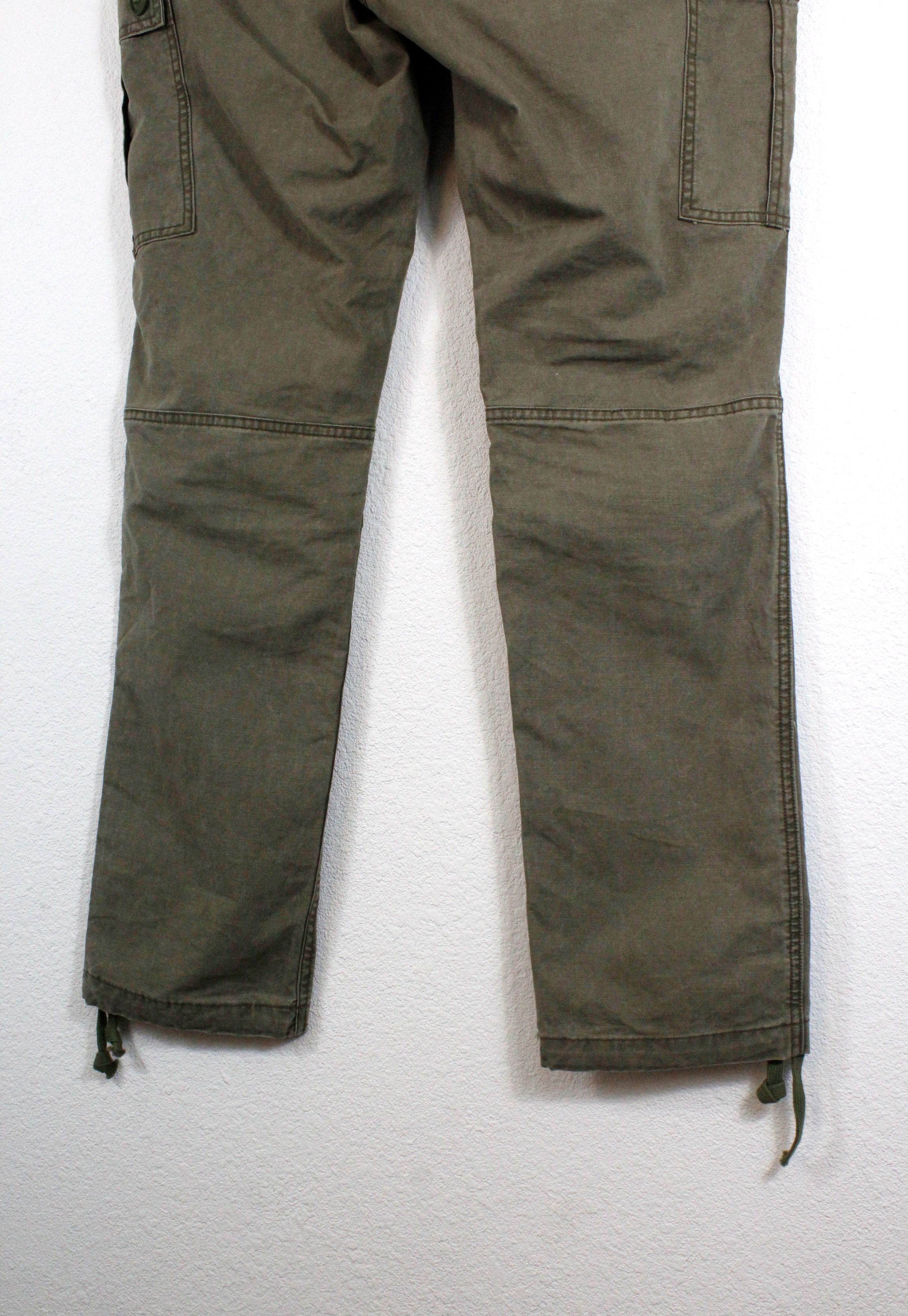 Polo Ralph Lauren × RRL Ralph Lauren Polo Ralph Lauren Army Green Military Cargo Pockets Pants Size US 32 / EU 48 - 7 Thumbnail