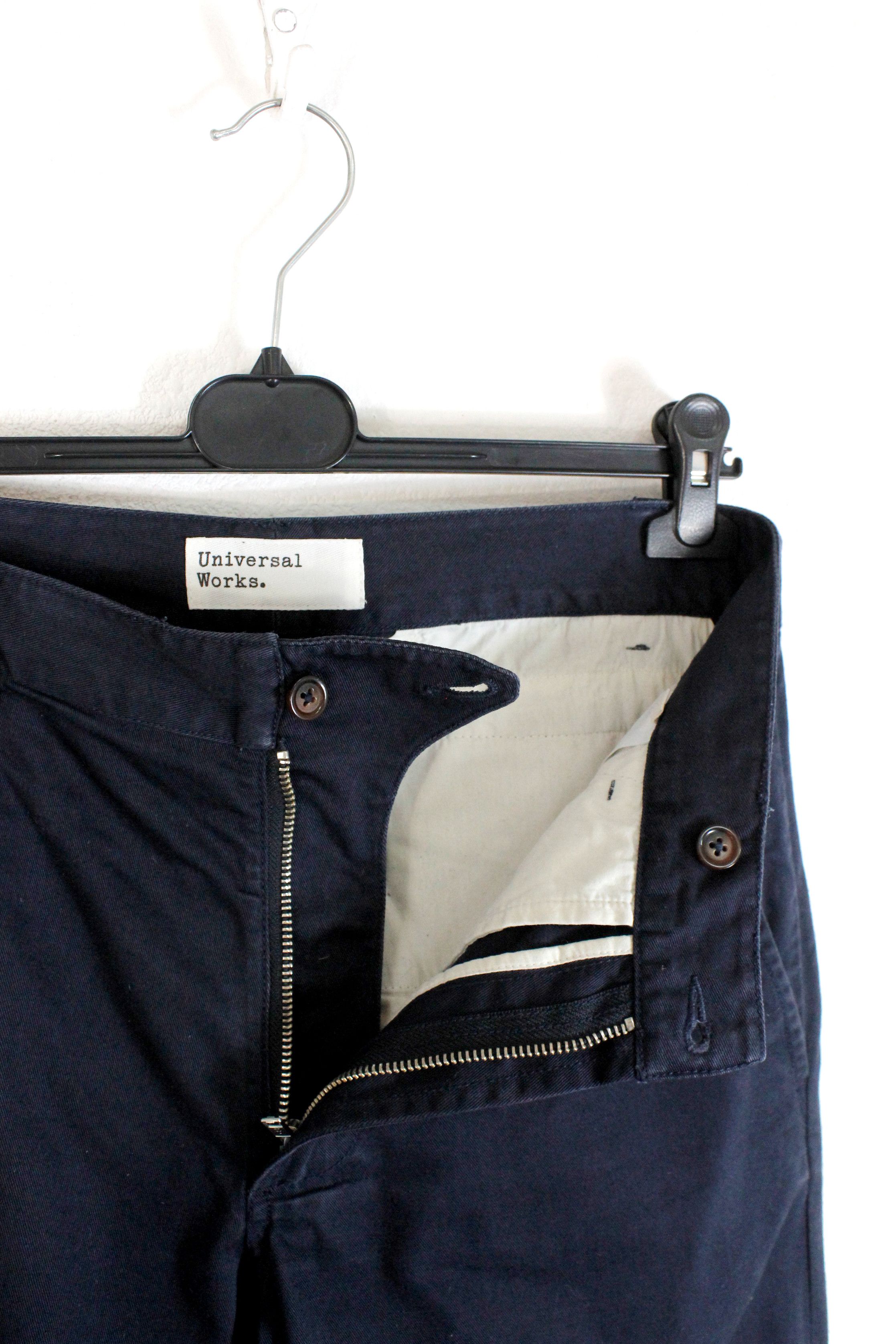 Universal Works Universal Works Navy Washed Work Chino Pants Trousers Size US 30 / EU 46 - 7 Thumbnail