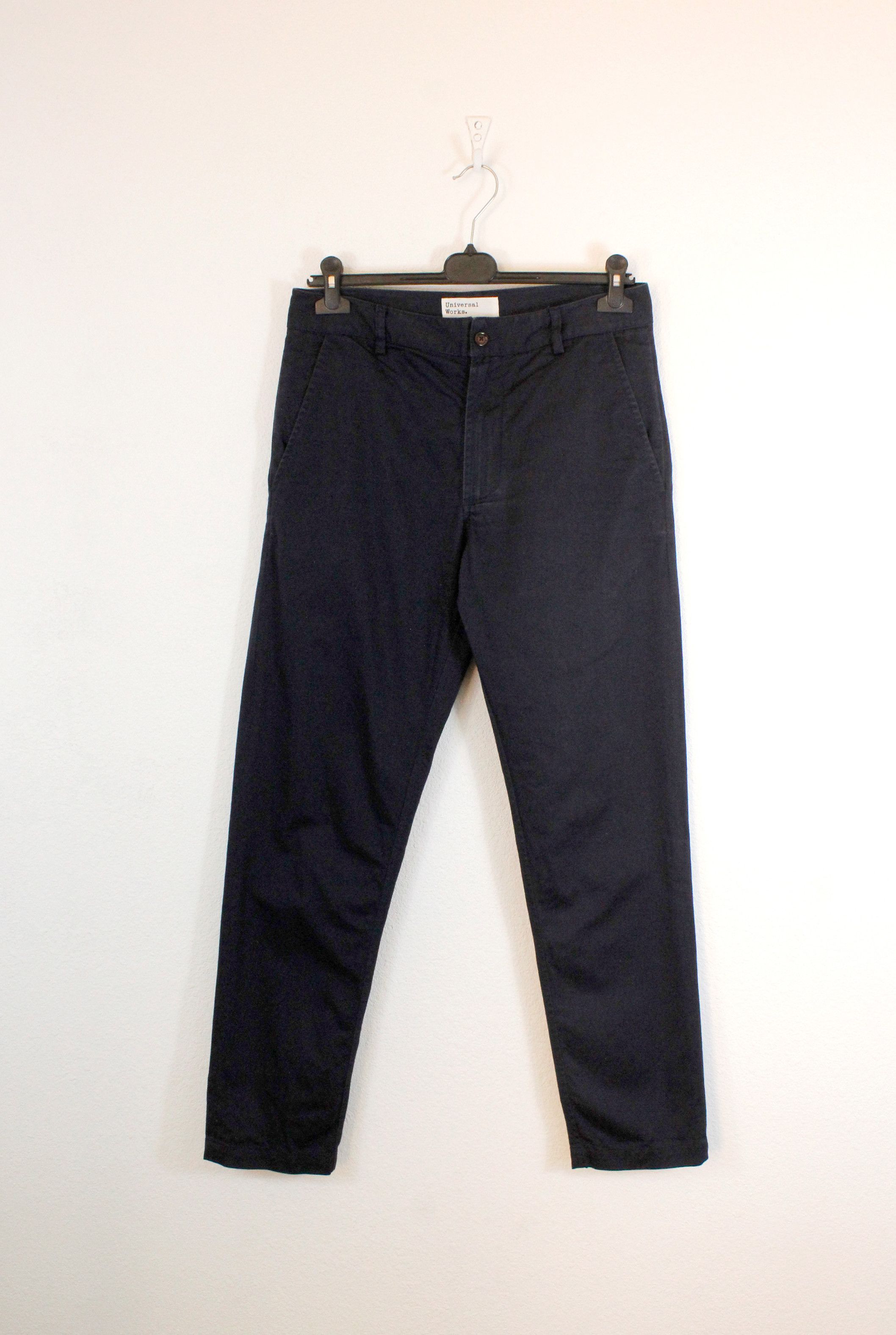 Universal Works Universal Works Navy Washed Work Chino Pants Trousers Size US 30 / EU 46 - 1 Thumbnail