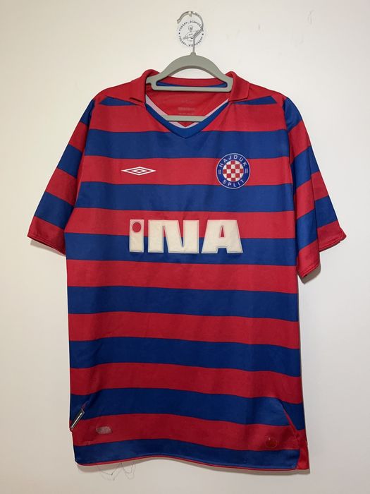 HAJDUK SPLIT CROATIA 2015/2016 THIRD FOOTBALL SHIRT JERSEY MACRON SIZE XL