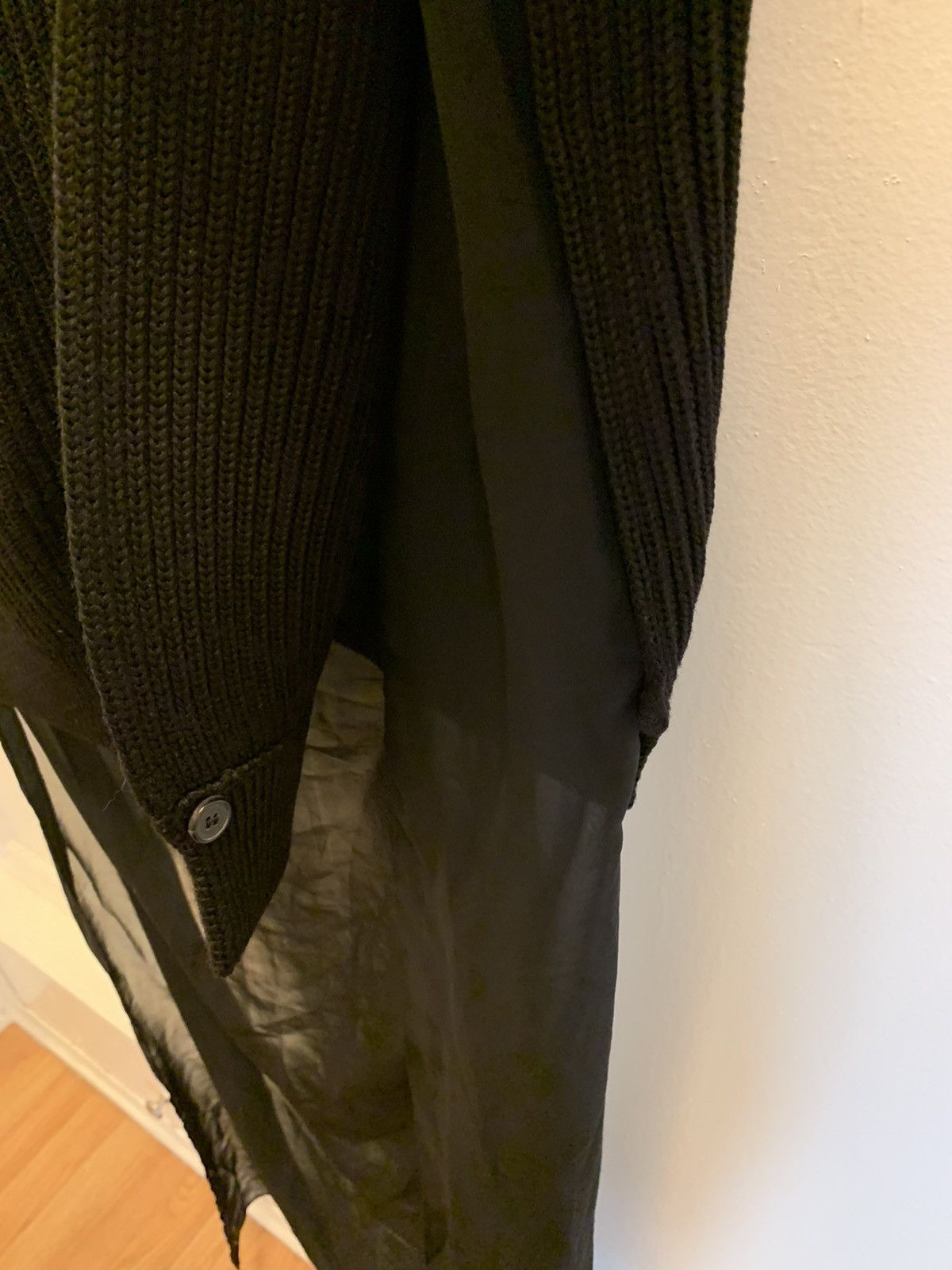 Maison Margiela Fall 2010 Ribbed Zip Front Vest With Sheer Panel Size US M / EU 48-50 / 2 - 4 Thumbnail