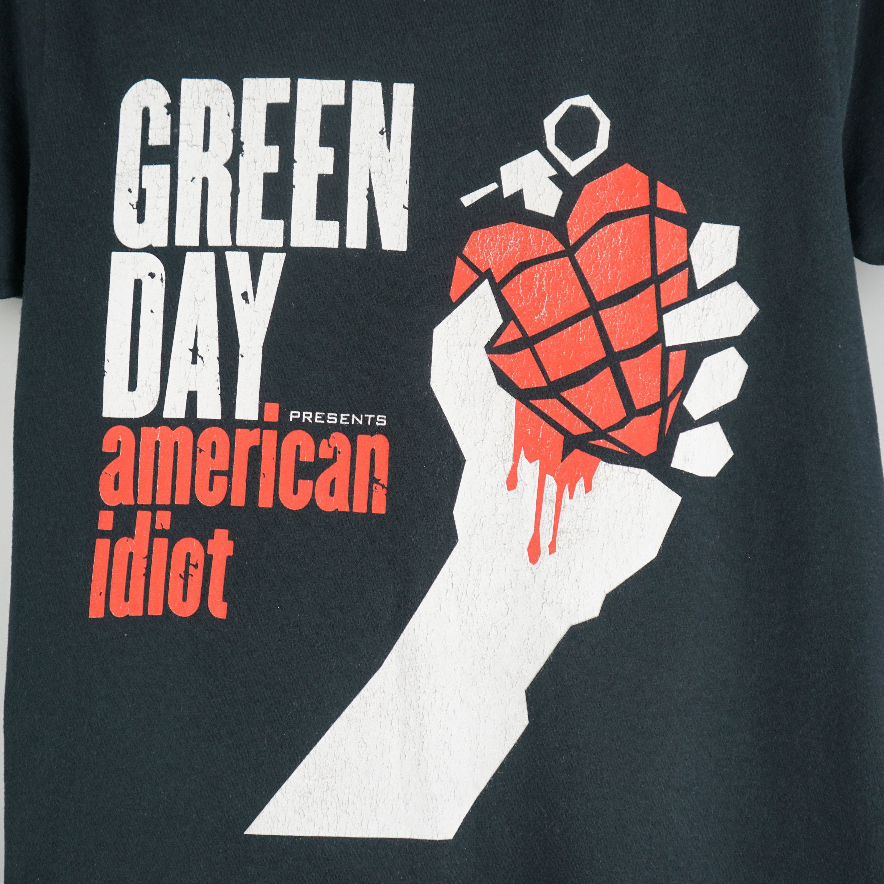 Band Tees × Vintage 2004 Green Day t-shirt American Idiot Album Size US M / EU 48-50 / 2 - 2 Thumbnail