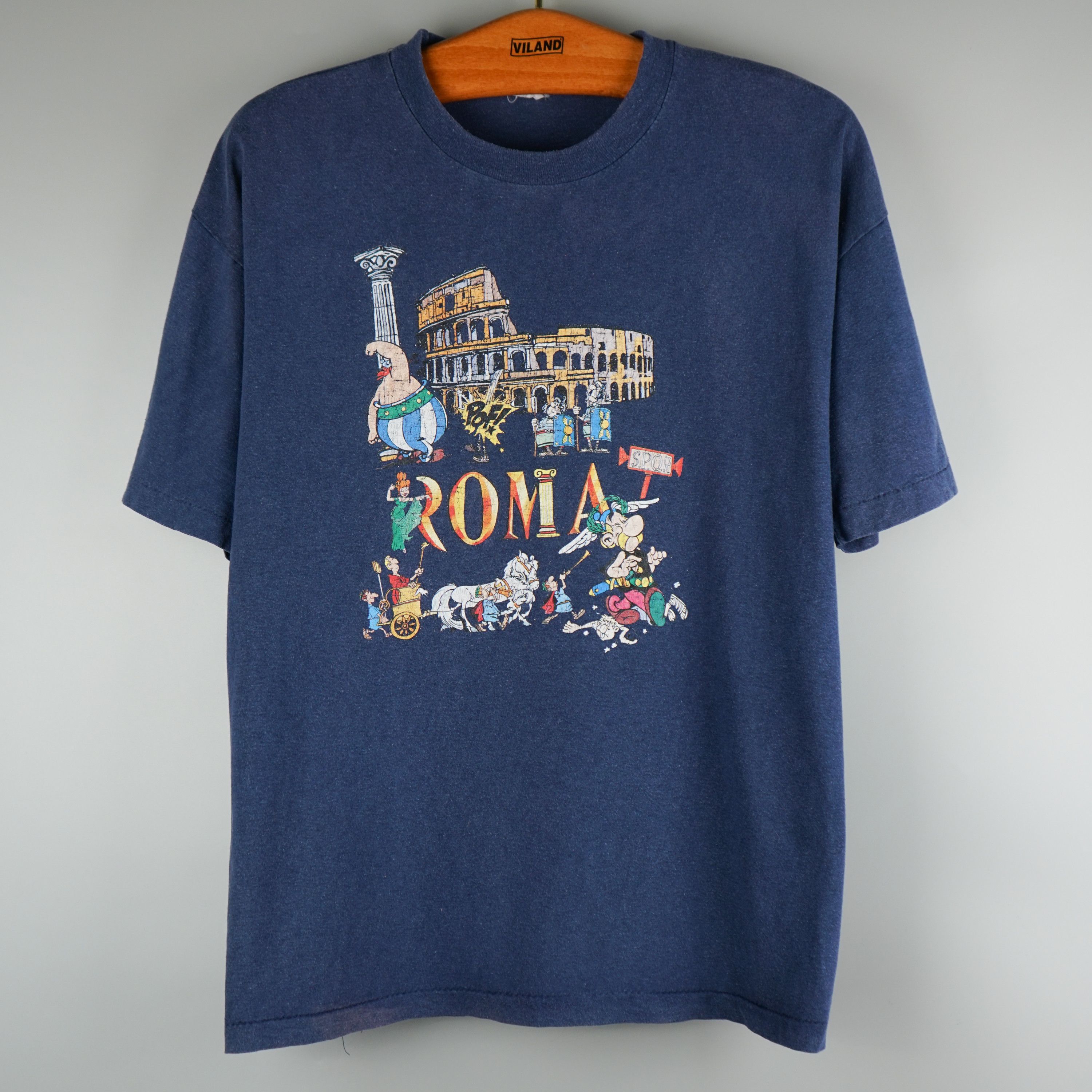 Cartoon Network × Vintage 1990s Asterix and Obelix t-shirt Single Stitch Size US M / EU 48-50 / 2 - 1 Thumbnail
