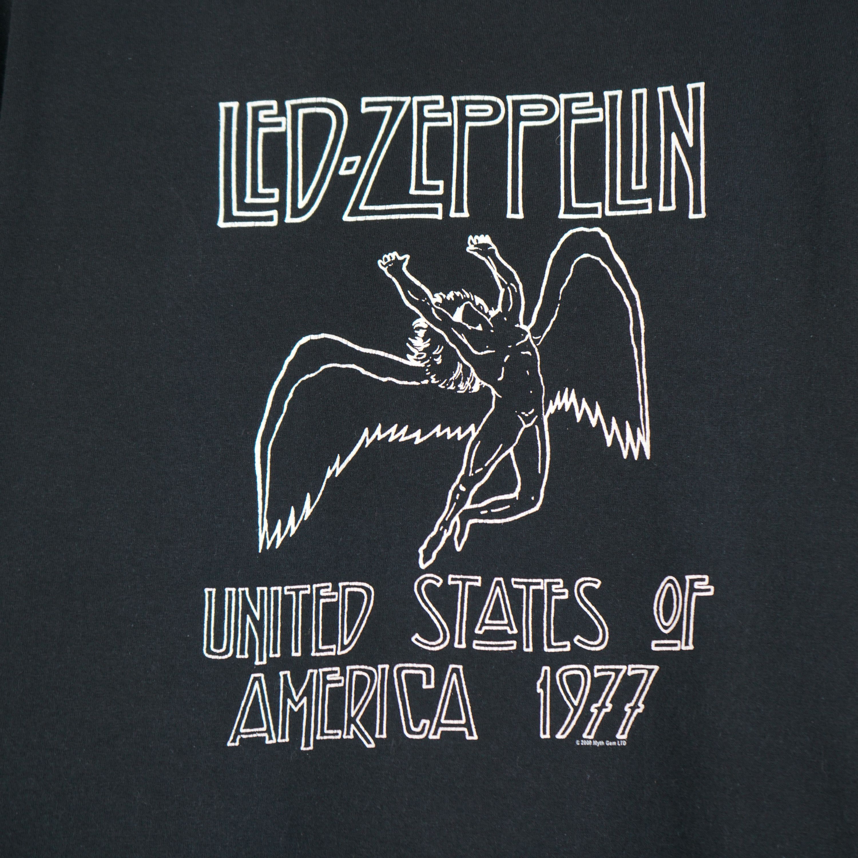 Band Tees × Vintage 2000 Led Zeppelin t-shirt Size US M / EU 48-50 / 2 - 2 Thumbnail