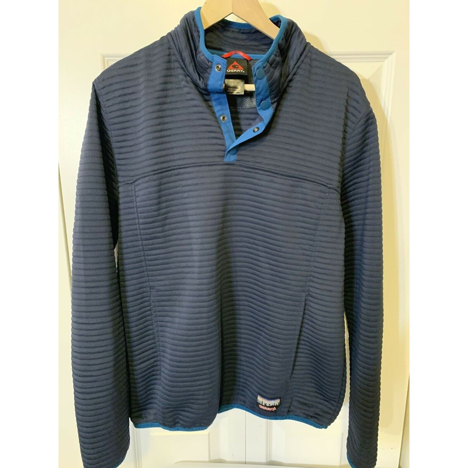 Other Gerry 1/4 Snap Lightweight Pullover Jacket Men’s Sz L Gray B Size US L / EU 52-54 / 3 - 4 Thumbnail