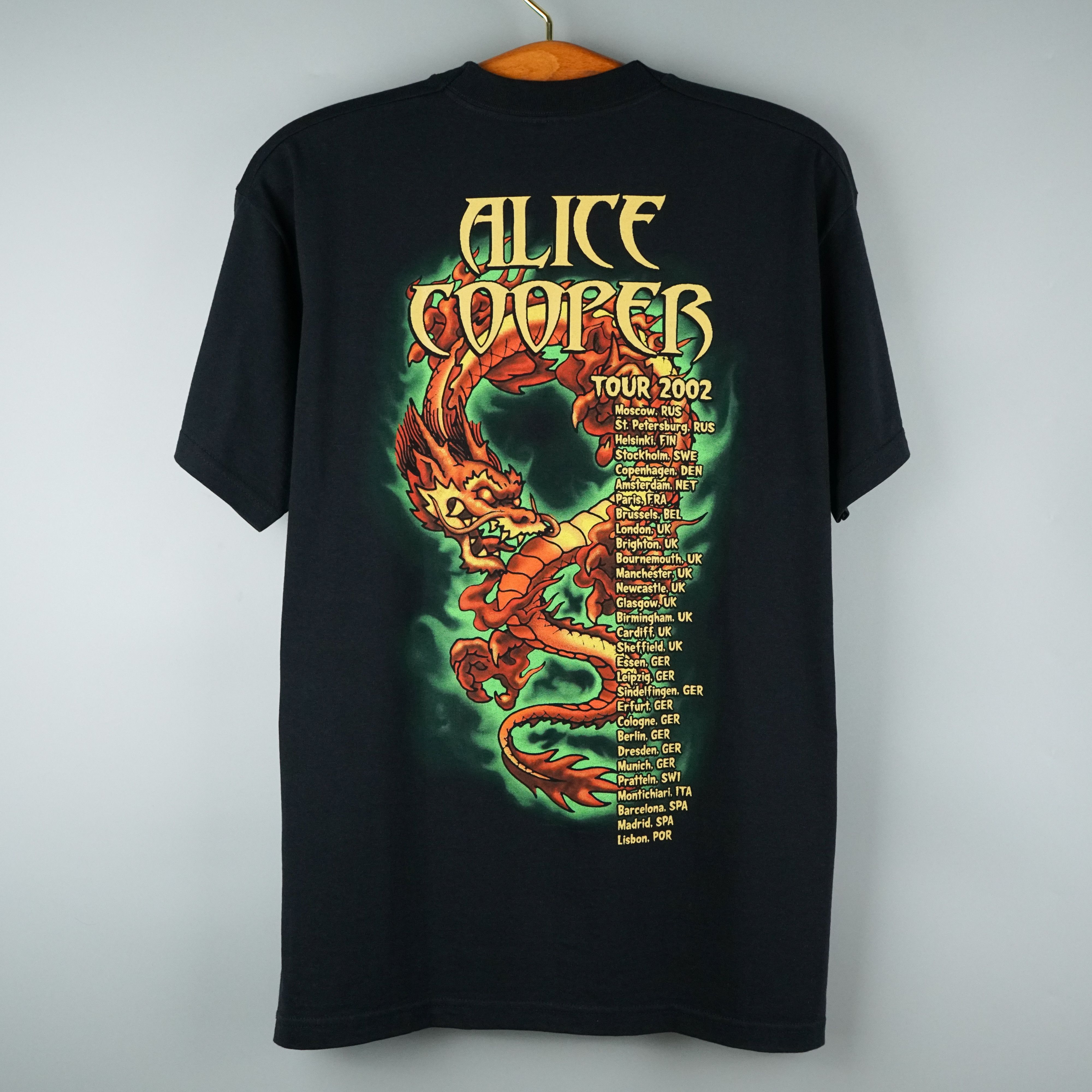 Band Tees × Vintage 2002 Alice Cooper tour t shirt Size US M / EU 48-50 / 2 - 4 Thumbnail