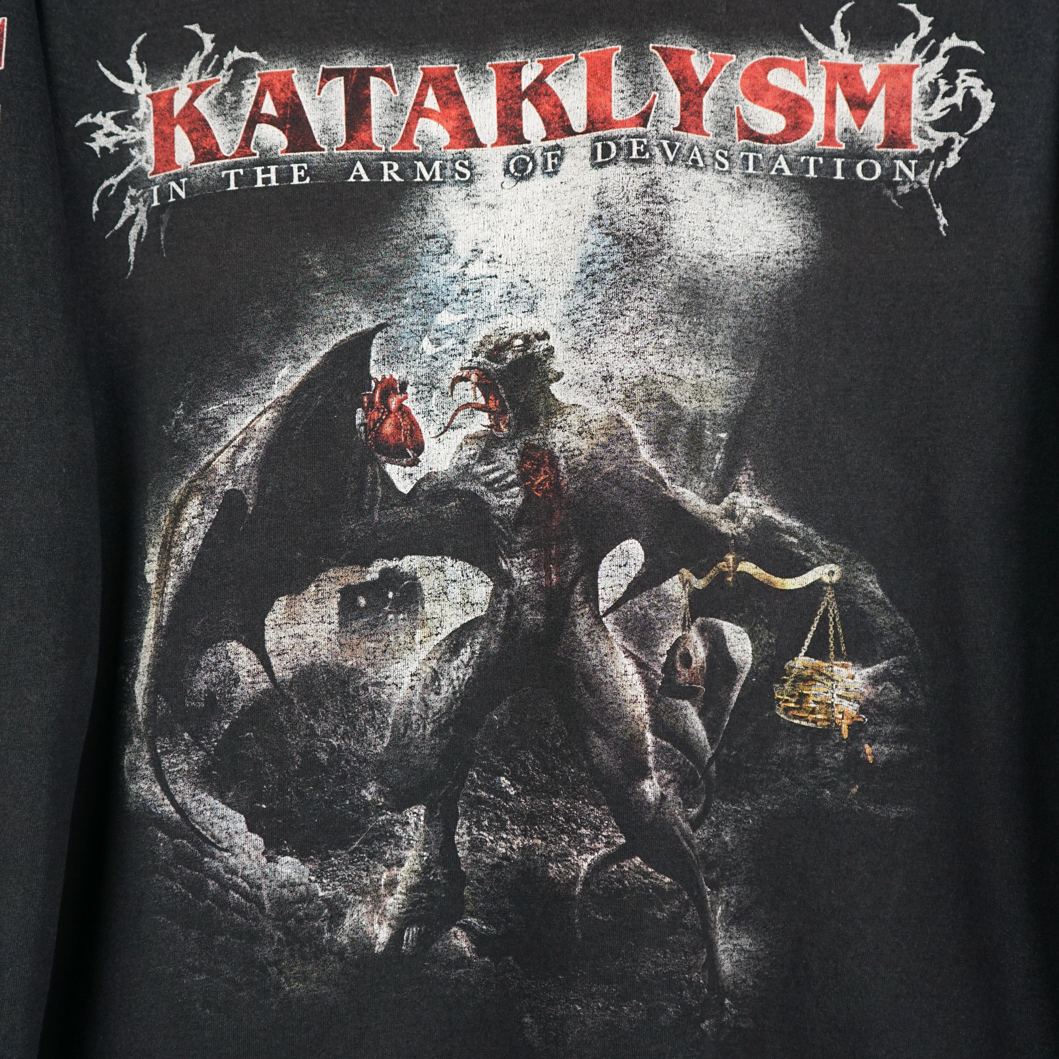 Band Tees × Vintage 2006 Kataklysm t-shirt Let Them Burn Death Metal Size US M / EU 48-50 / 2 - 2 Thumbnail