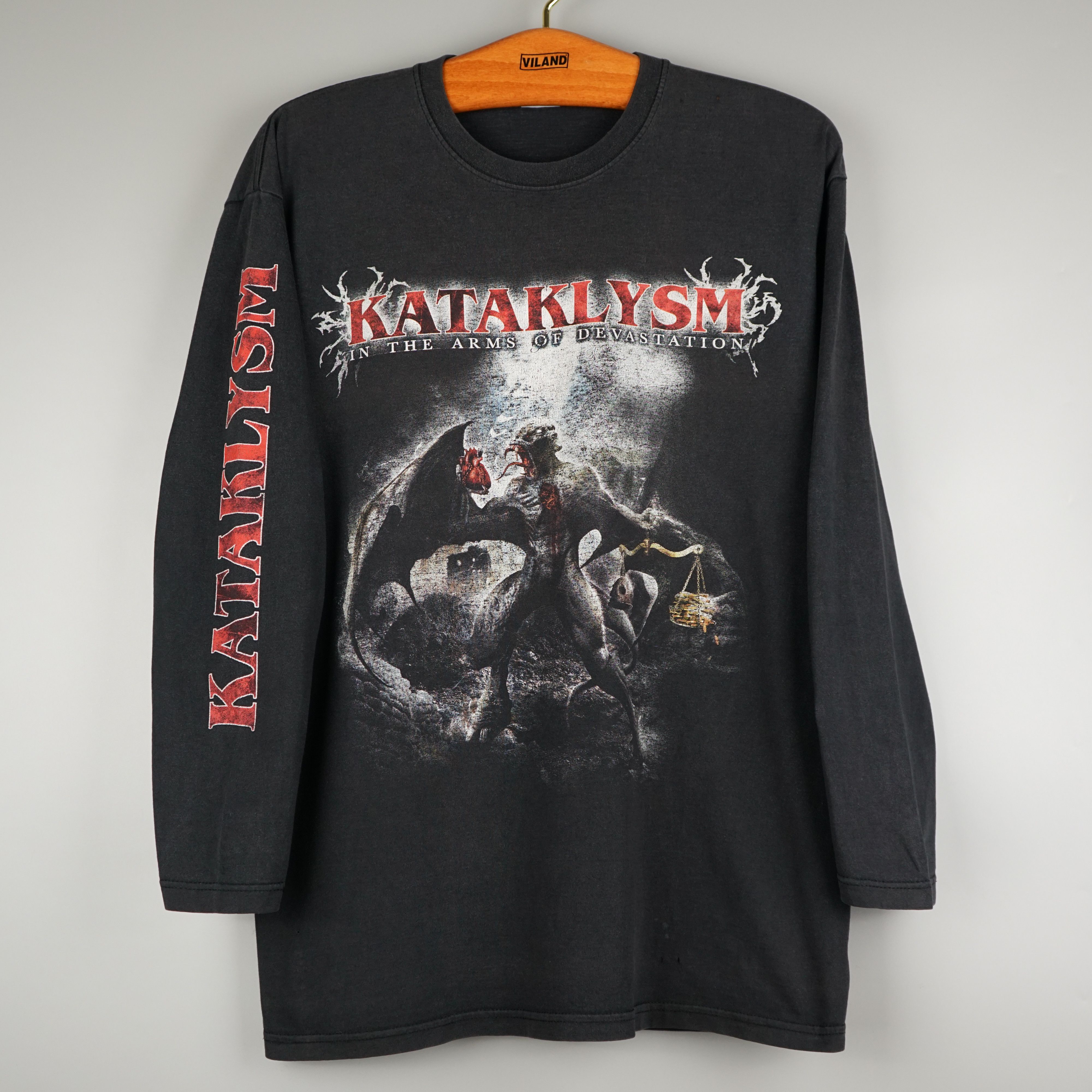 Band Tees × Vintage 2006 Kataklysm t-shirt Let Them Burn Death Metal Size US M / EU 48-50 / 2 - 1 Thumbnail