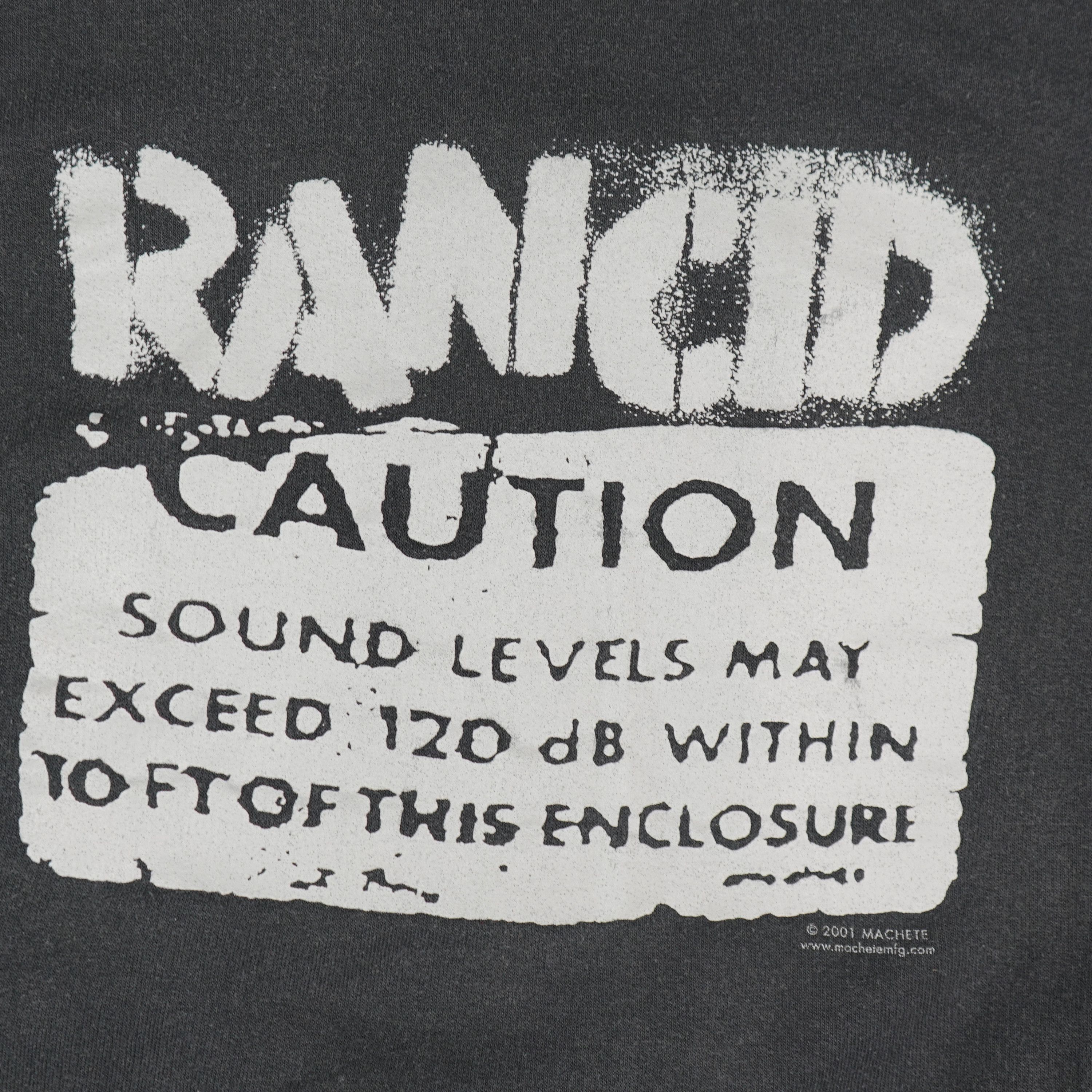 Band Tees × Vintage 2001 RANCID punk rock hoodie Size US M / EU 48-50 / 2 - 10 Thumbnail