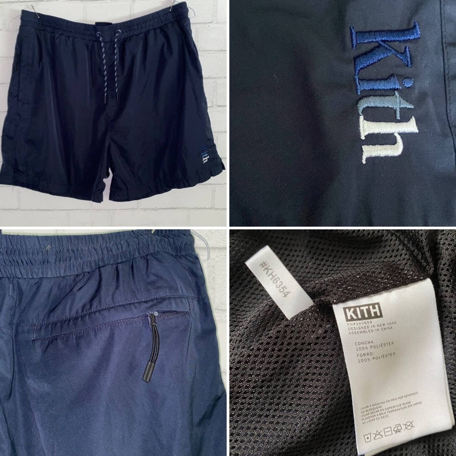 Kith Nylon Active Short NAVY