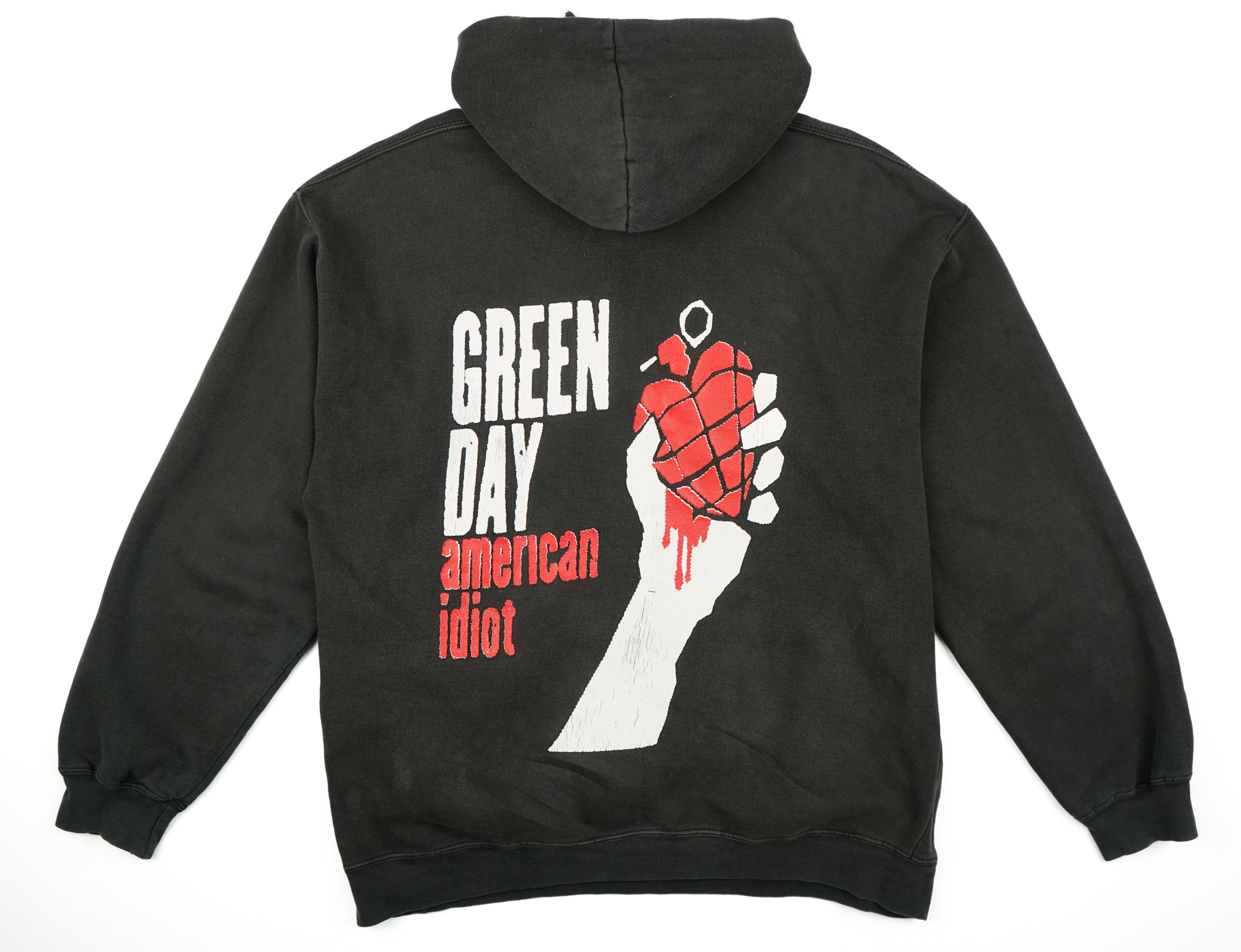 Band Tees × Vintage 2004 Green Day Hoodie American Idiot Size US L / EU 52-54 / 3 - 1 Thumbnail