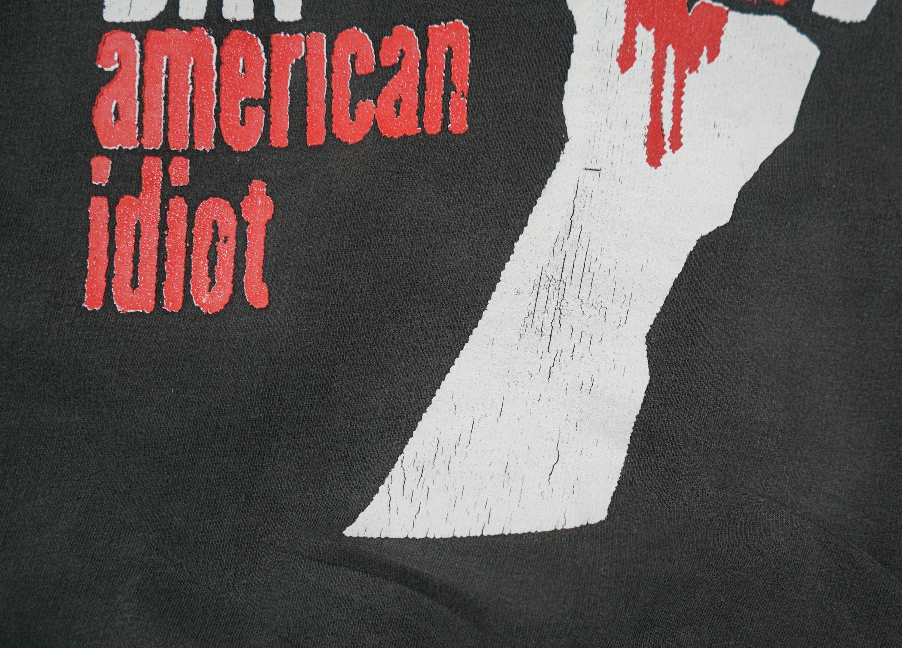 Band Tees × Vintage 2004 Green Day Hoodie American Idiot Size US L / EU 52-54 / 3 - 3 Thumbnail