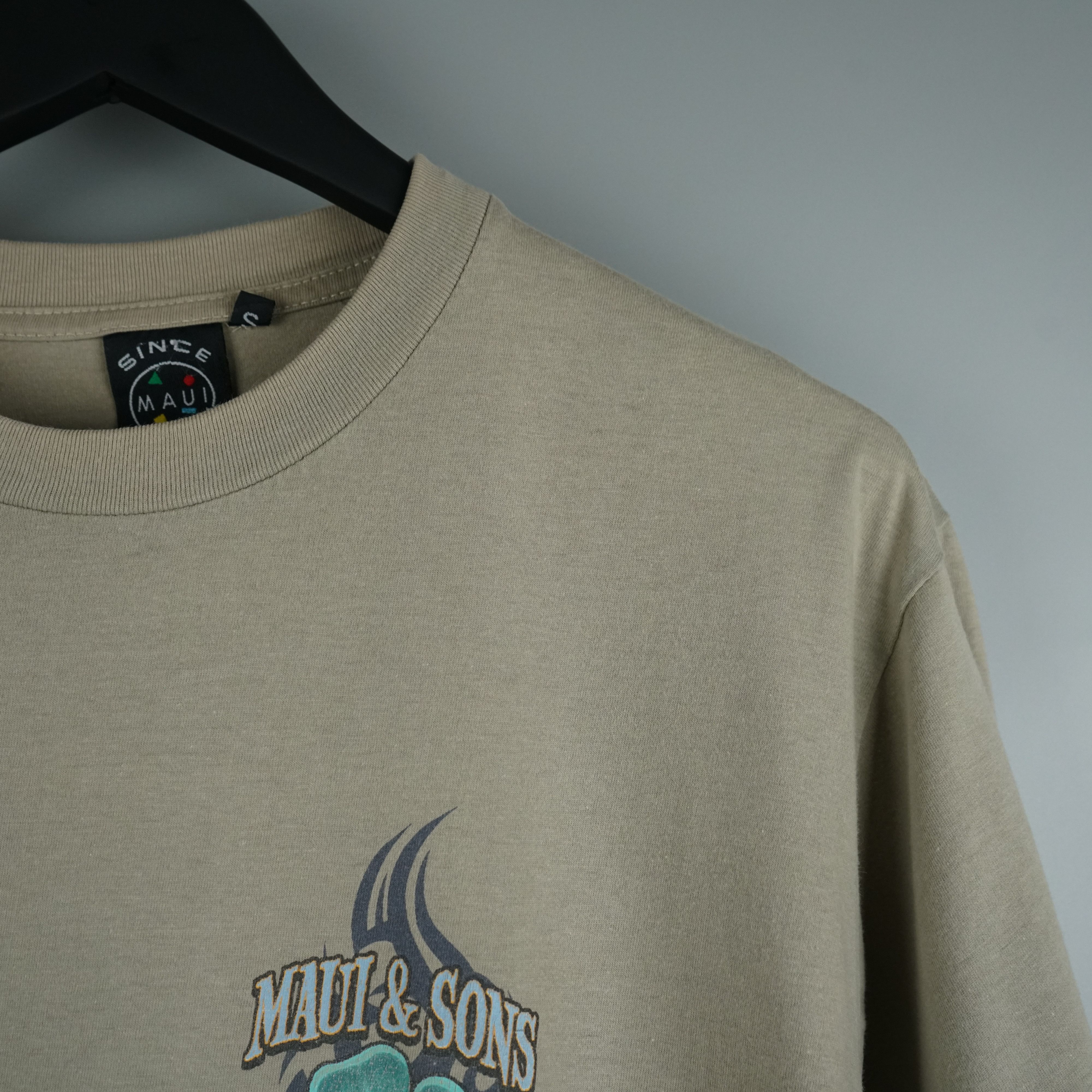 Maui and Sons × Vintage 1990s Hawaiian Skater t-shirt Size US L / EU 52-54 / 3 - 7 Thumbnail