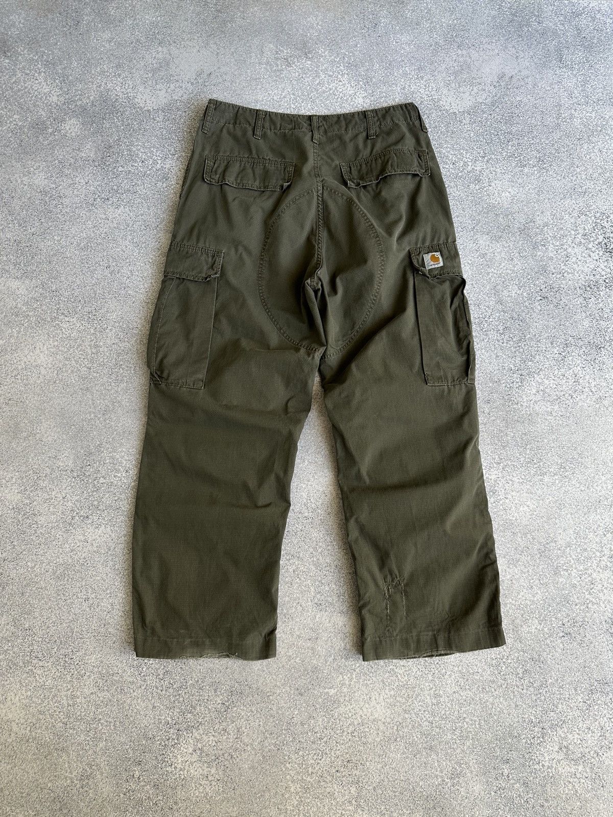Carhartt Vintage Carhartt Khaki Cargo Pants Size US 33 - 1 Thumbnail
