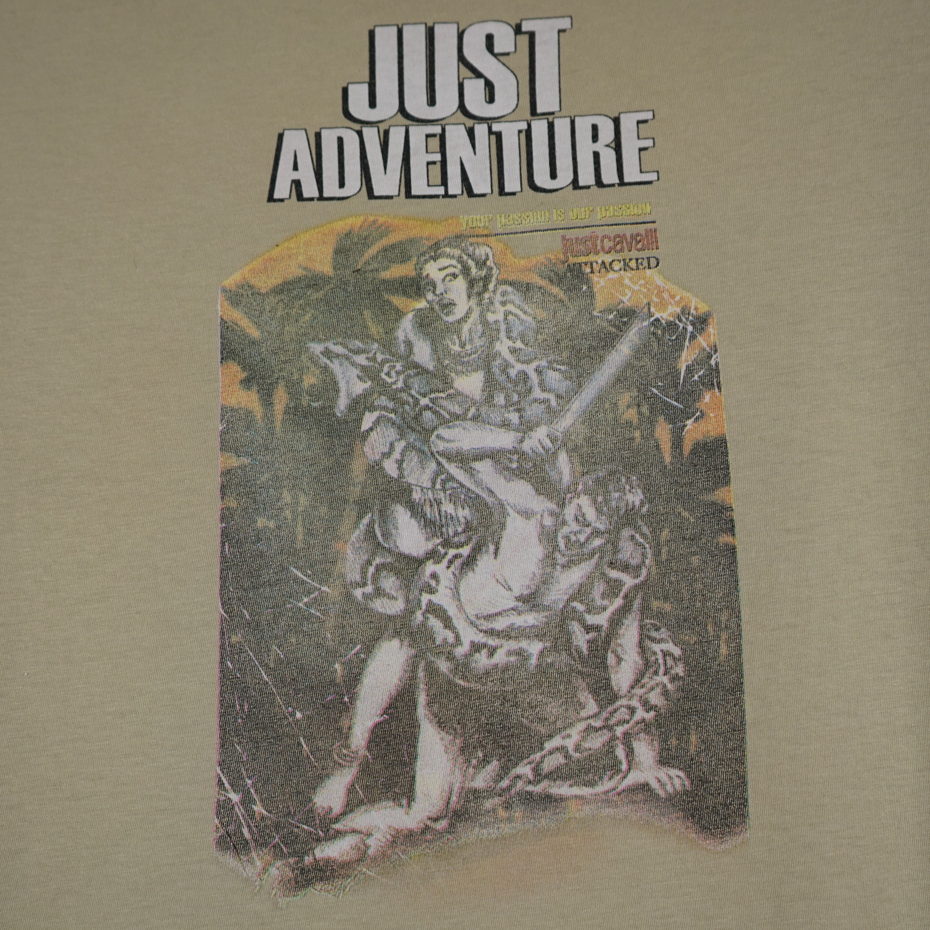 Just Cavalli Just Cavalli Tee Just Adventure Size US M / EU 48-50 / 2 - 2 Thumbnail