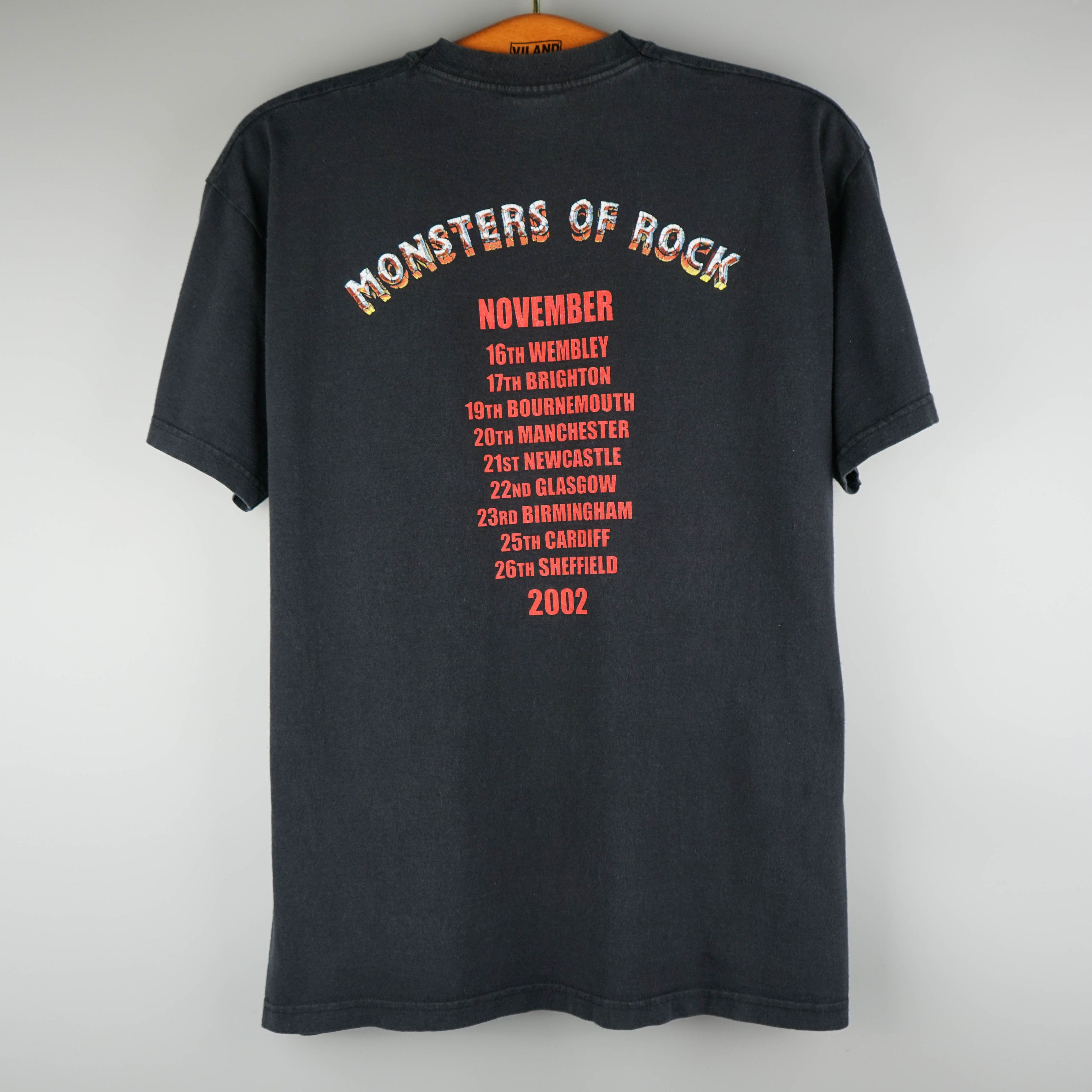 Band Tees × Vintage vintage 2002 Monsters Of Rock T-Shirt Alice Cooper Size US M / EU 48-50 / 2 - 4 Thumbnail