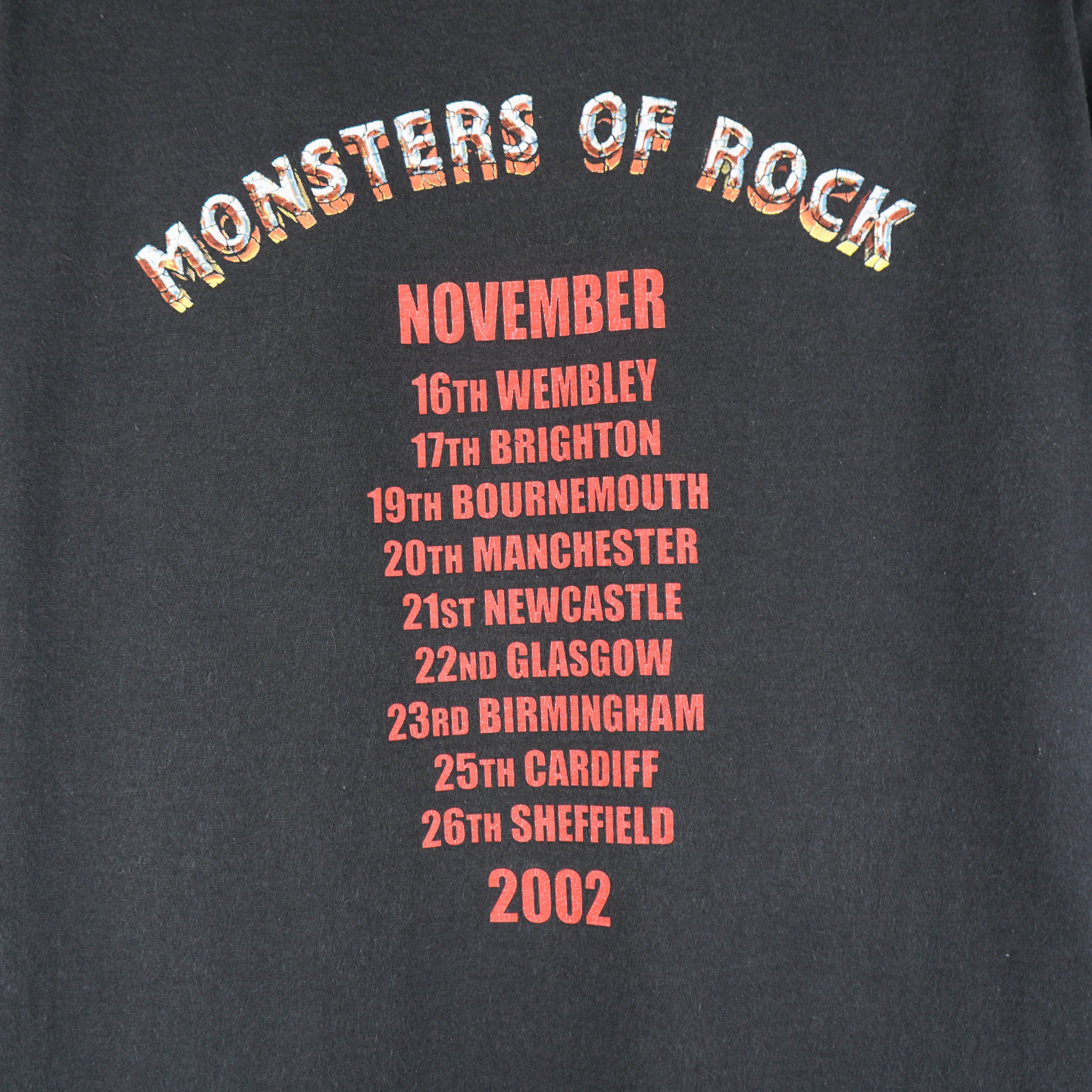 Band Tees × Vintage vintage 2002 Monsters Of Rock T-Shirt Alice Cooper Size US M / EU 48-50 / 2 - 5 Thumbnail