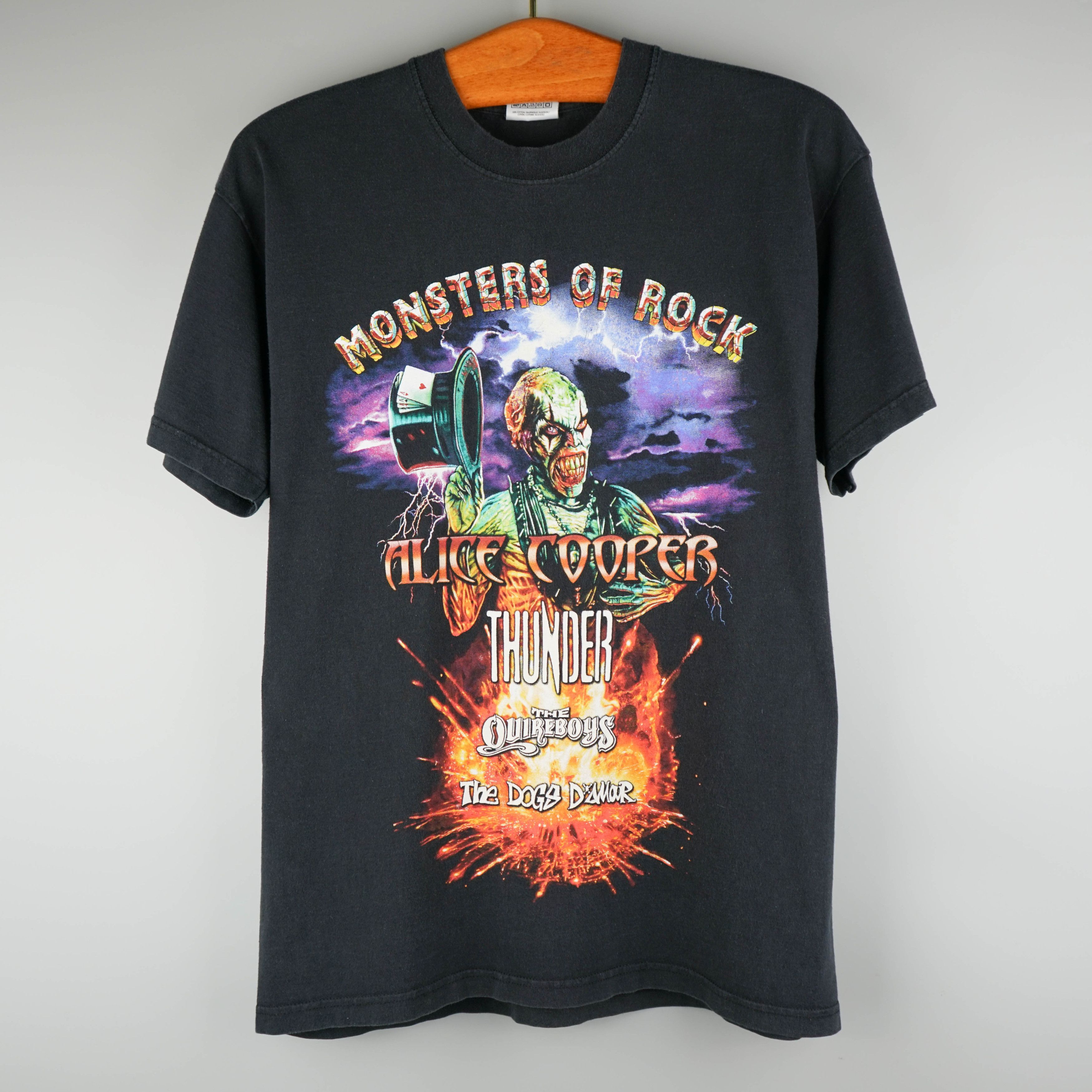 Band Tees × Vintage vintage 2002 Monsters Of Rock T-Shirt Alice Cooper Size US M / EU 48-50 / 2 - 1 Thumbnail
