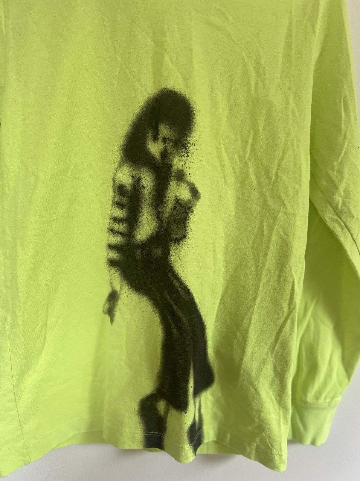 Off-White Off white Michael Jackson Logo Long sleeve TEE Size US S / EU 44-46 / 1 - 4 Thumbnail